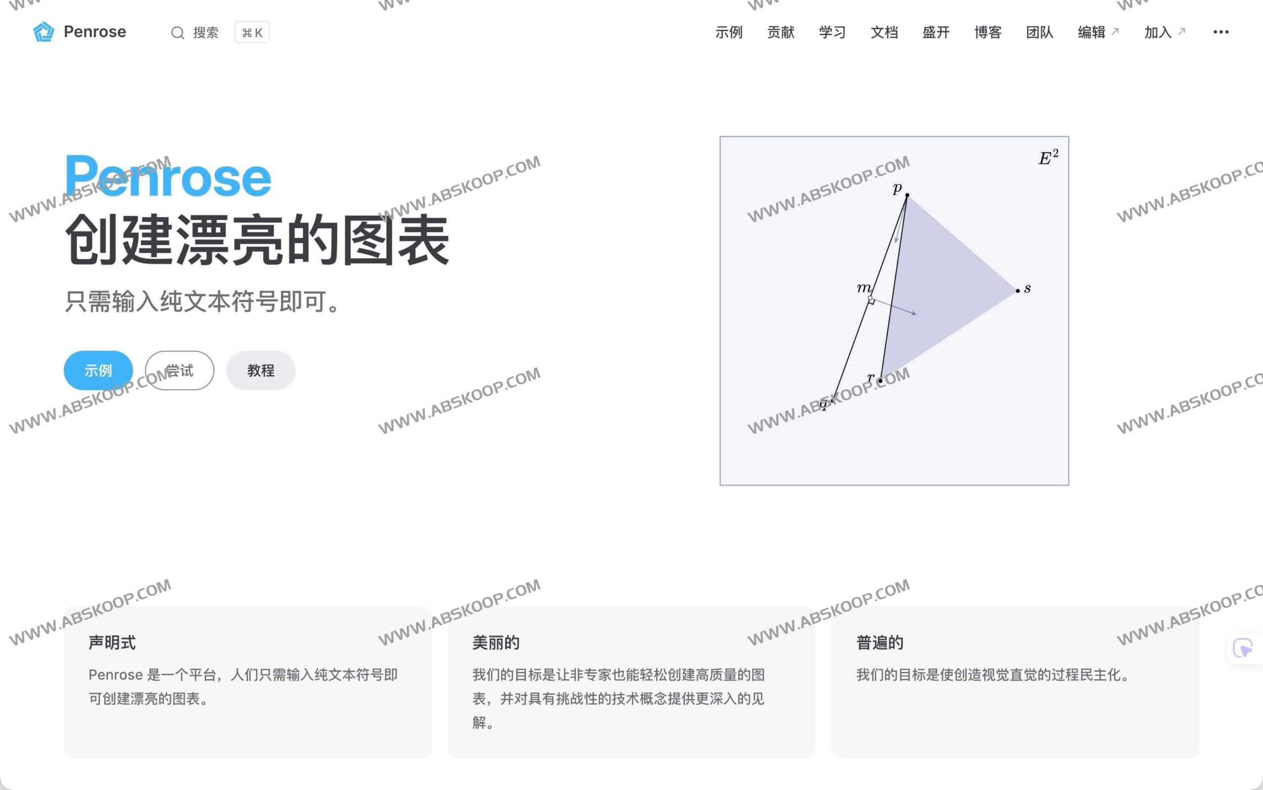 Penrose 深度指南：通过文本描述快速构建专业数学与技术图表