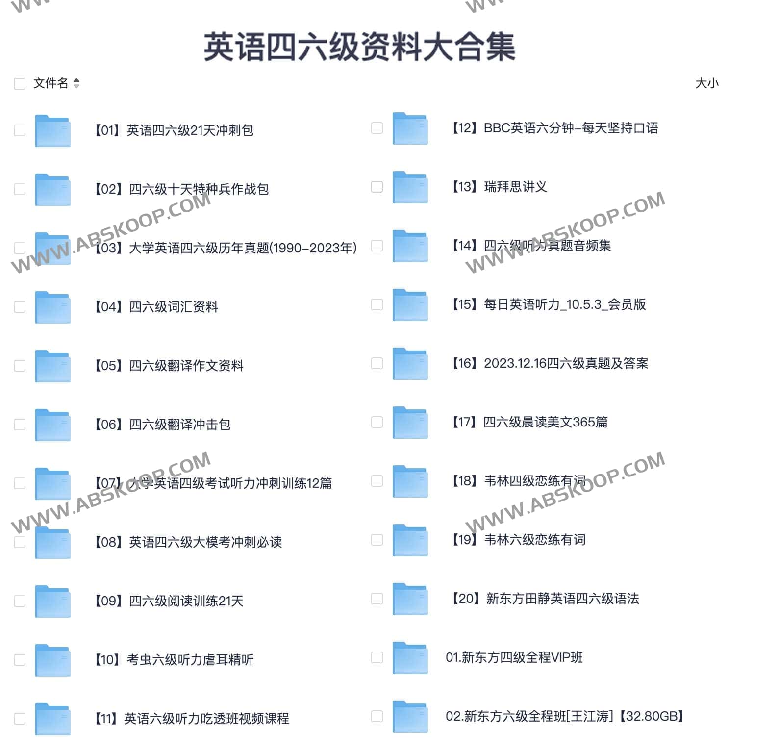 四六级备考找不到高效资料?这份全维度复习资源包帮你快速上手 四六级备考找不到高效资料?这份全维度复习资源包帮你快速上手