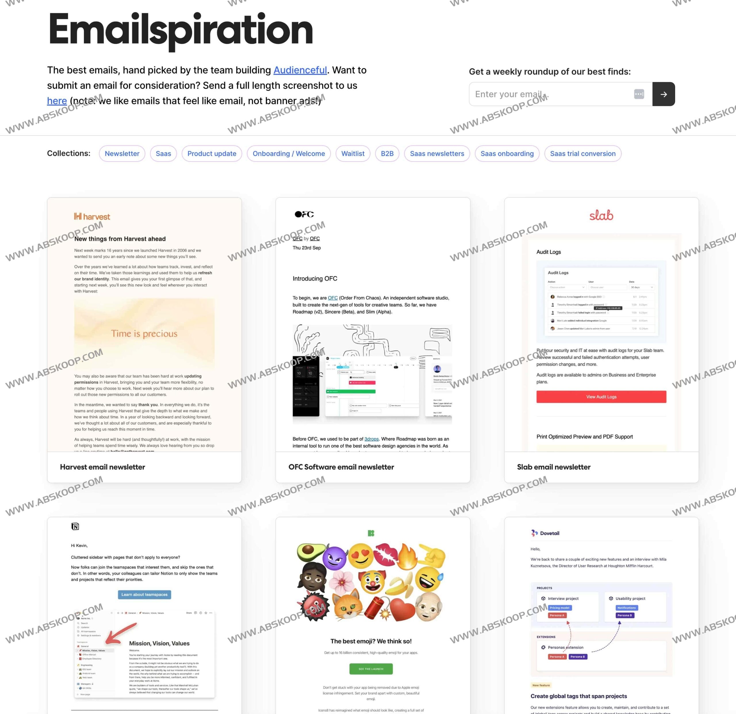 Emailspiration 英文邮件设计库:通过海量精美模版提升营销邮件的视觉转化率与排版质量 Emailspiration 英文邮件设计库:通过海量精美模版提升营销邮件的视觉转化率与排版质量