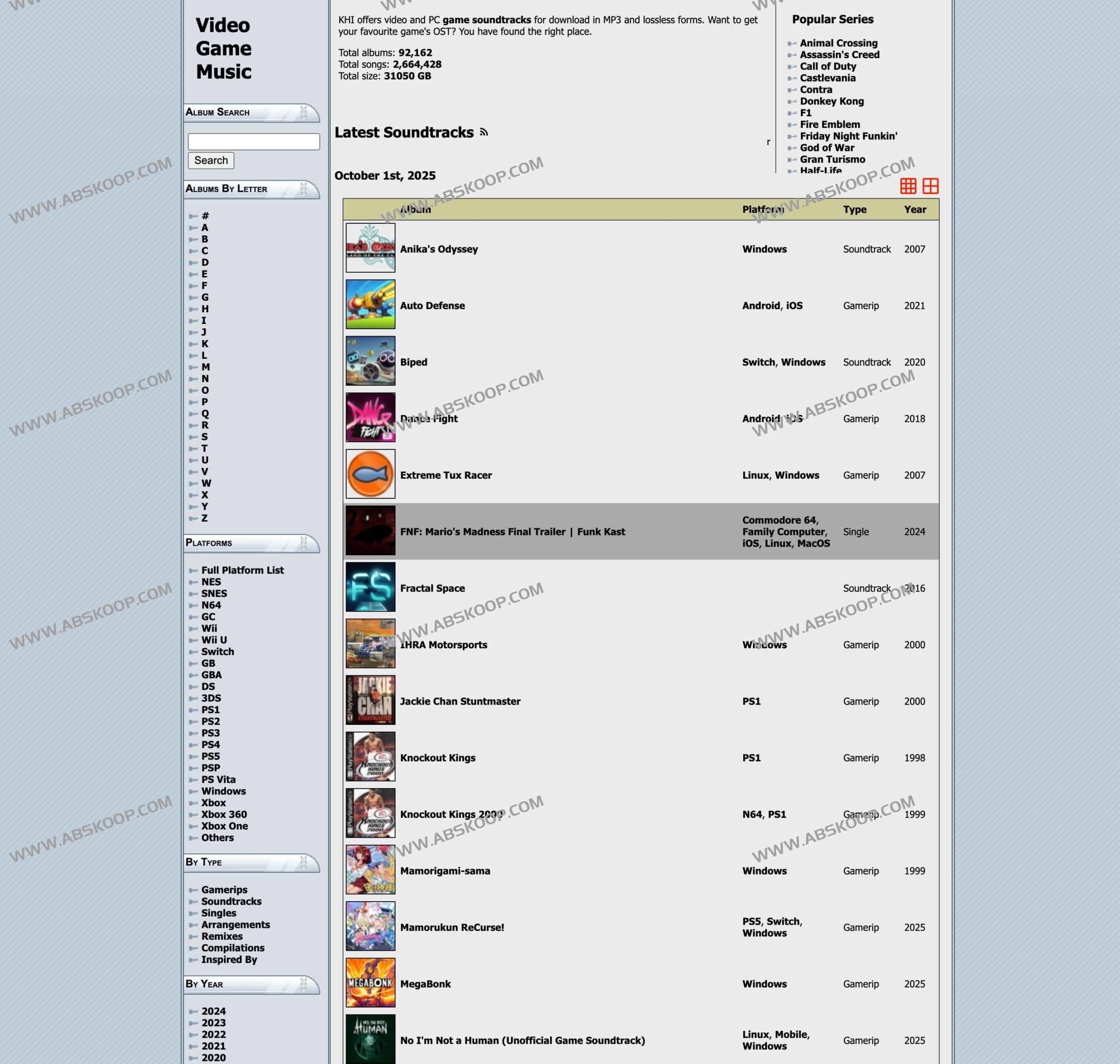 KHInsider 游戏原声资源库：涵盖 9 万 + 专辑的免费下载指南与使用要点