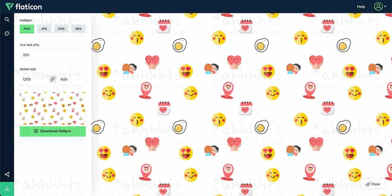 如何利用 Flaticon 的 Icons Pattern 功能快速生成自定义图标背景图? 如何利用 Flaticon 的 Icons Pattern 功能快速生成自定义图标背景图?