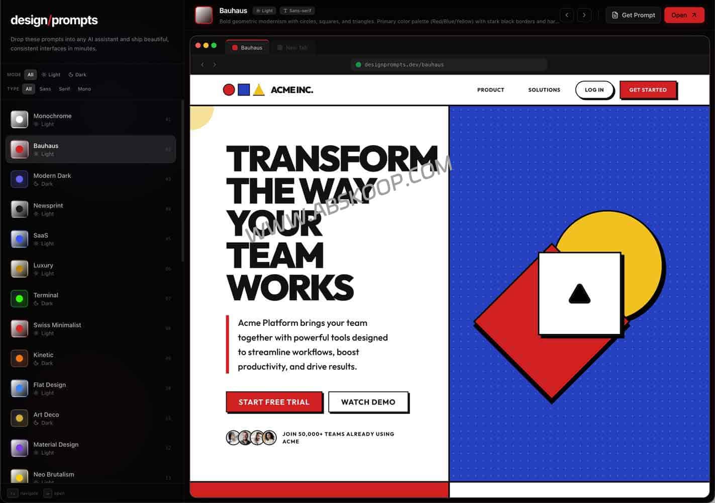 31 种 UI 设计风格提示词库：适用场景、Prompt 模版及 AI 绘图实操指南