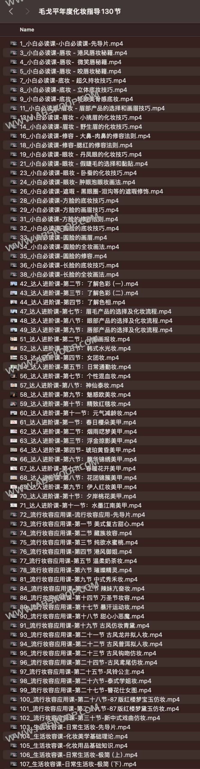 毛戈平年度化妆指导全集：130 课系统化美妆进阶实操指南