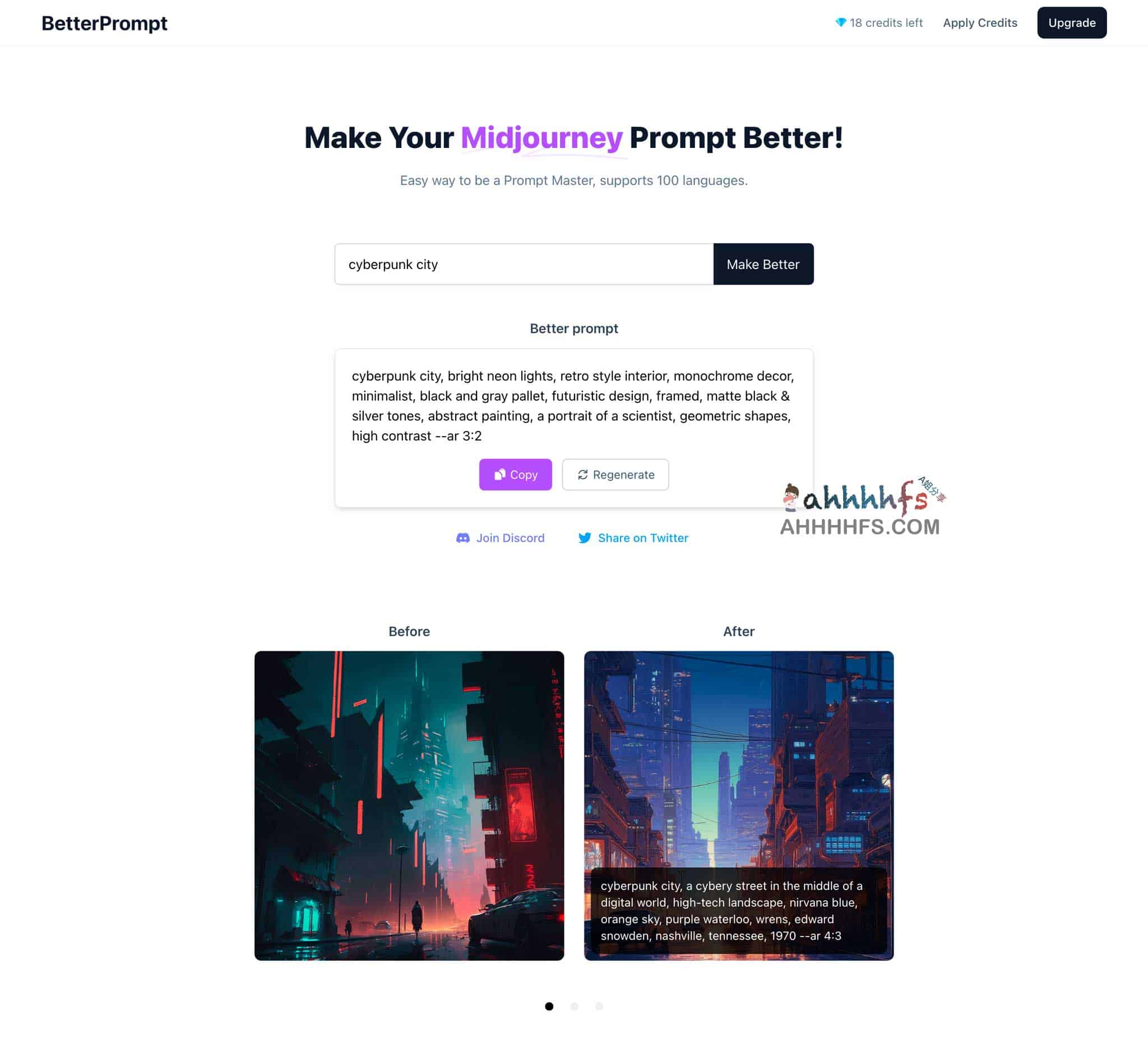 BetterPrompt:支持百余种语言的 Midjourney 提示词优化工具 BetterPrompt:支持百余种语言的 Midjourney 提示词优化工具