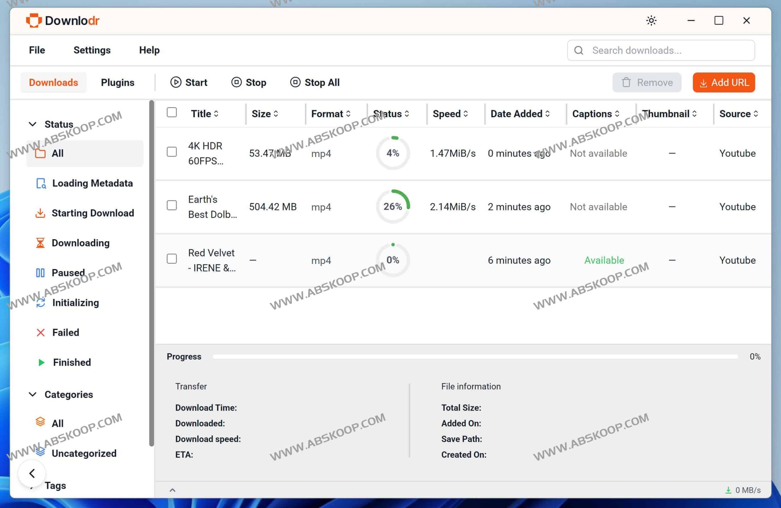 Downlodr 使用指南:支持 1800 余个平台的高清视频提取工具 Downlodr 使用指南:支持 1800 余个平台的高清视频提取工具