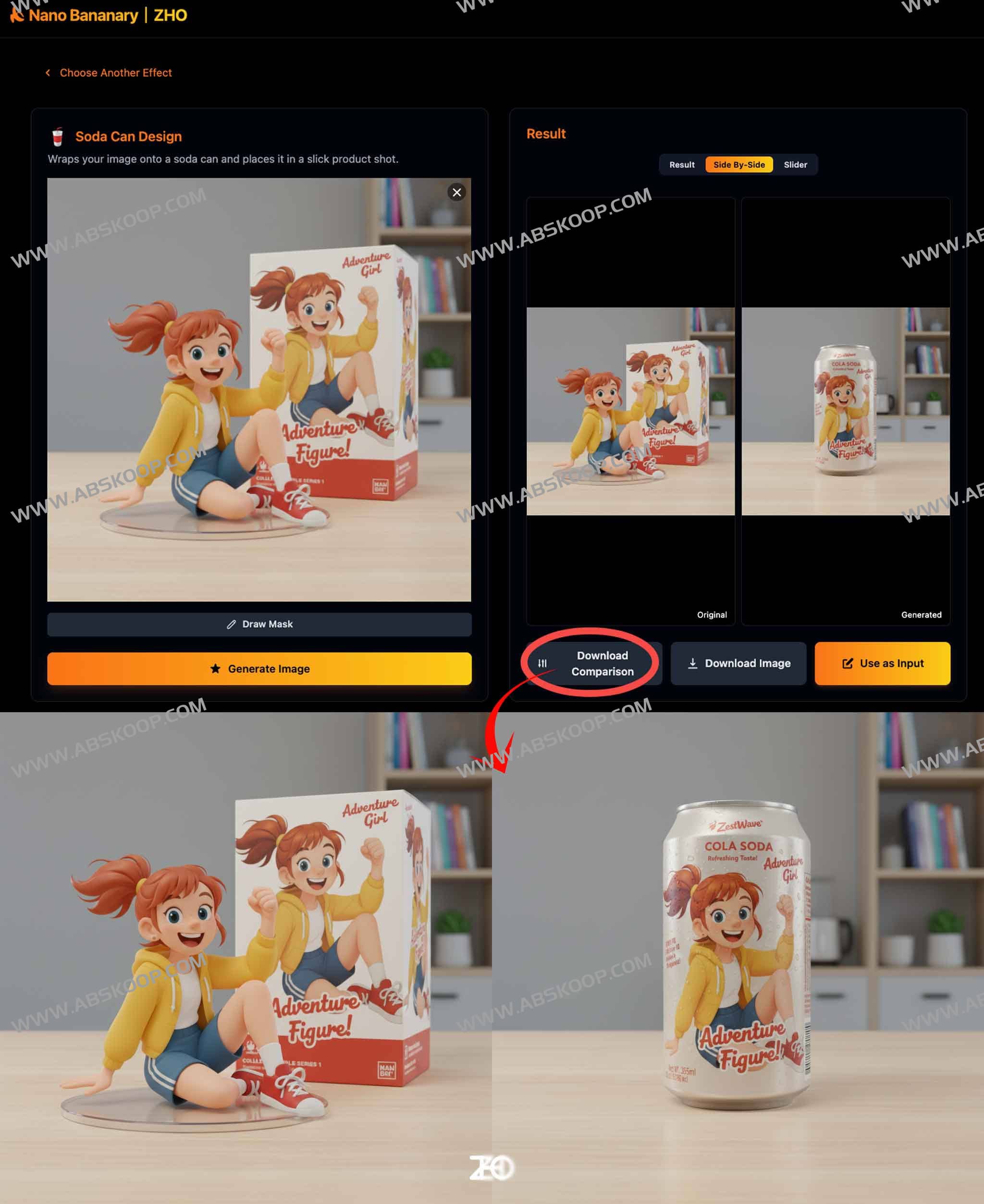 Nano Bananary：无需 Prompt 的开源 AI 图像编辑方案