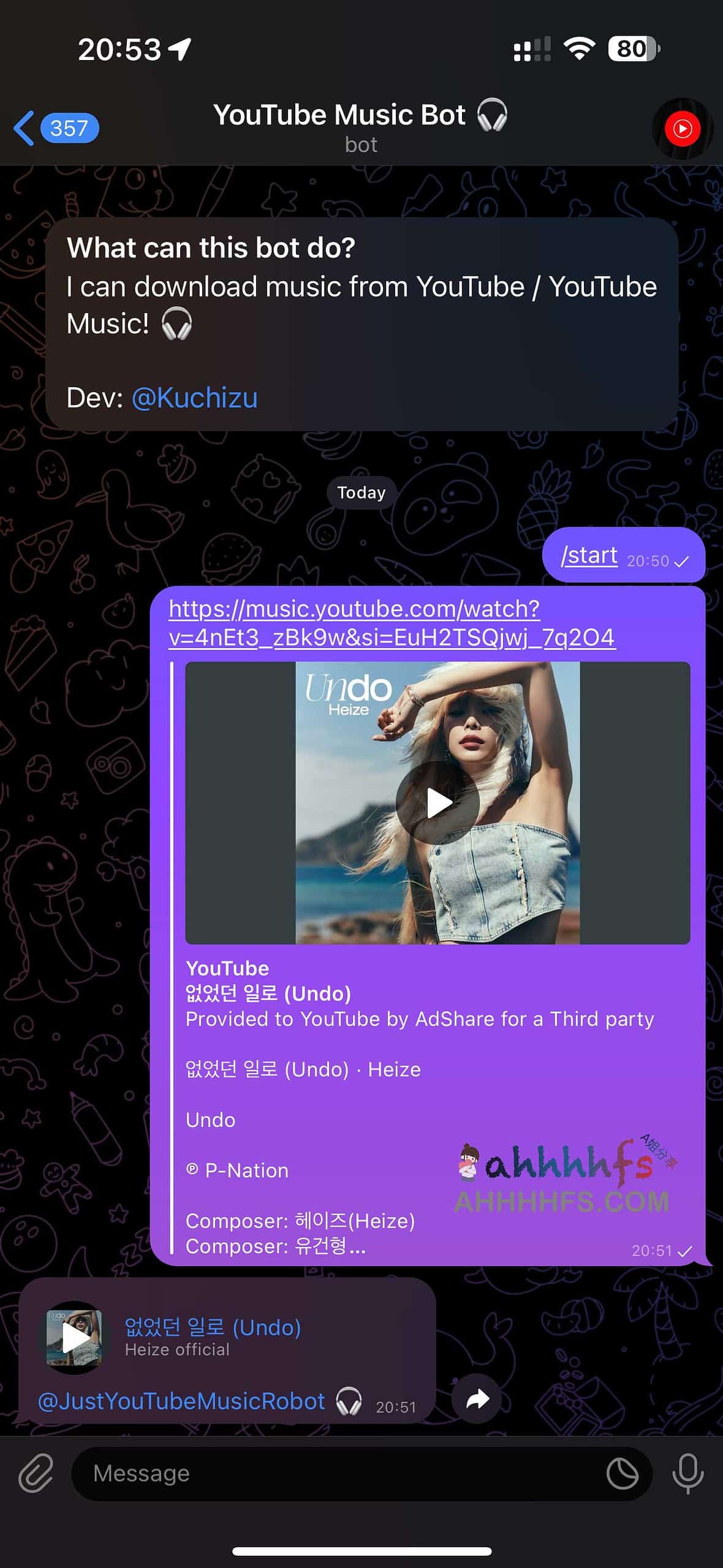 想把 YouTube Music 的歌曲下载到本地离线听?试试这款免费的下载机器人 想把 YouTube Music 的歌曲下载到本地离线听?试试这款免费的下载机器人