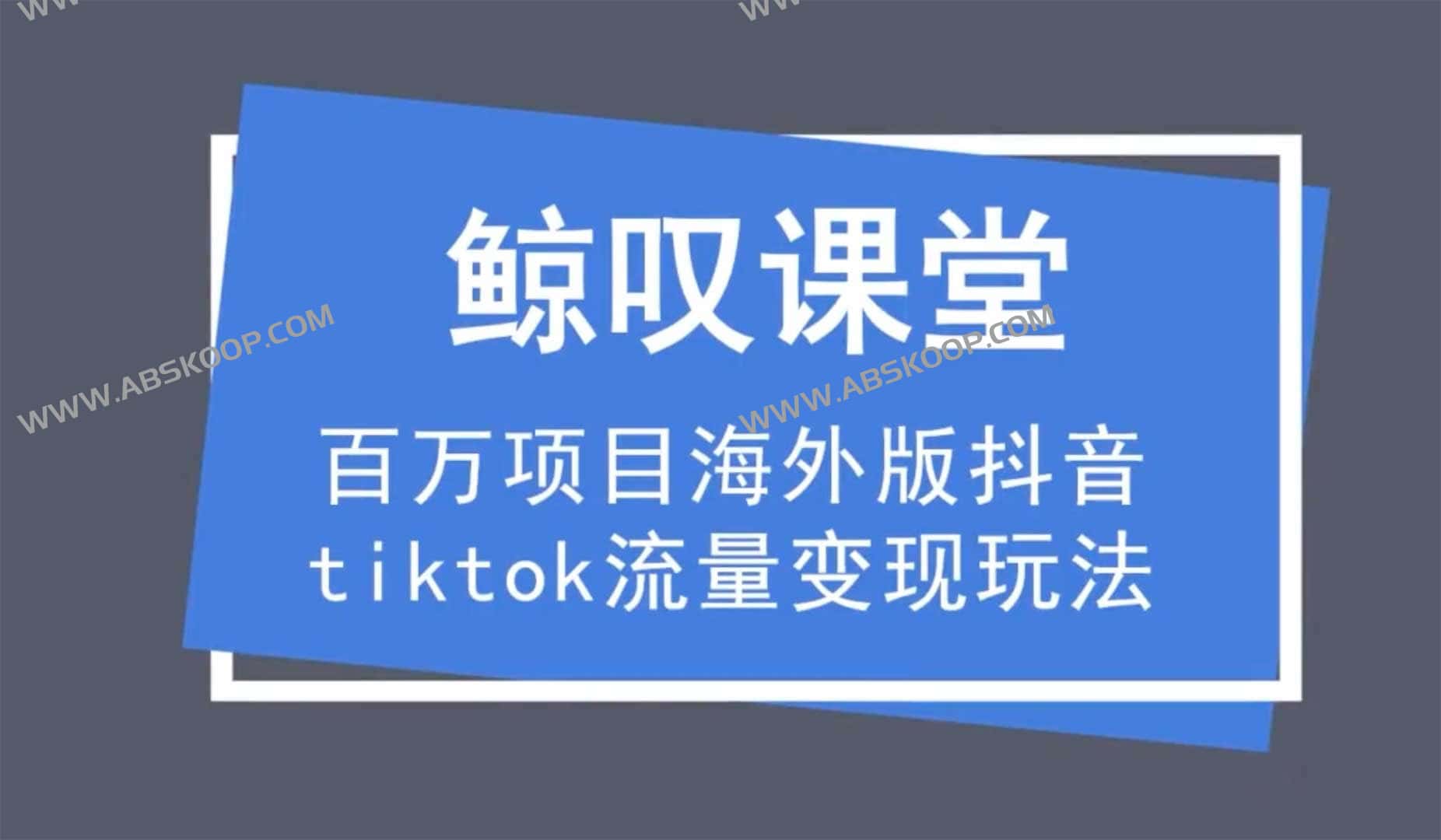 TikTok 海外流量变现:从内容运营到商业转化的实操路径 TikTok 海外流量变现:从内容运营到商业转化的实操路径