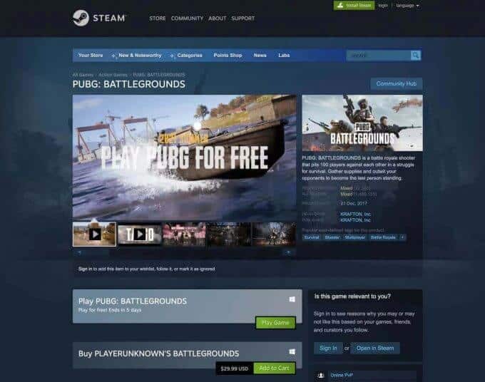 PUBG 限时免费开放:Steam 平台领取与体验指南 PUBG 限时免费开放:Steam 平台领取与体验指南