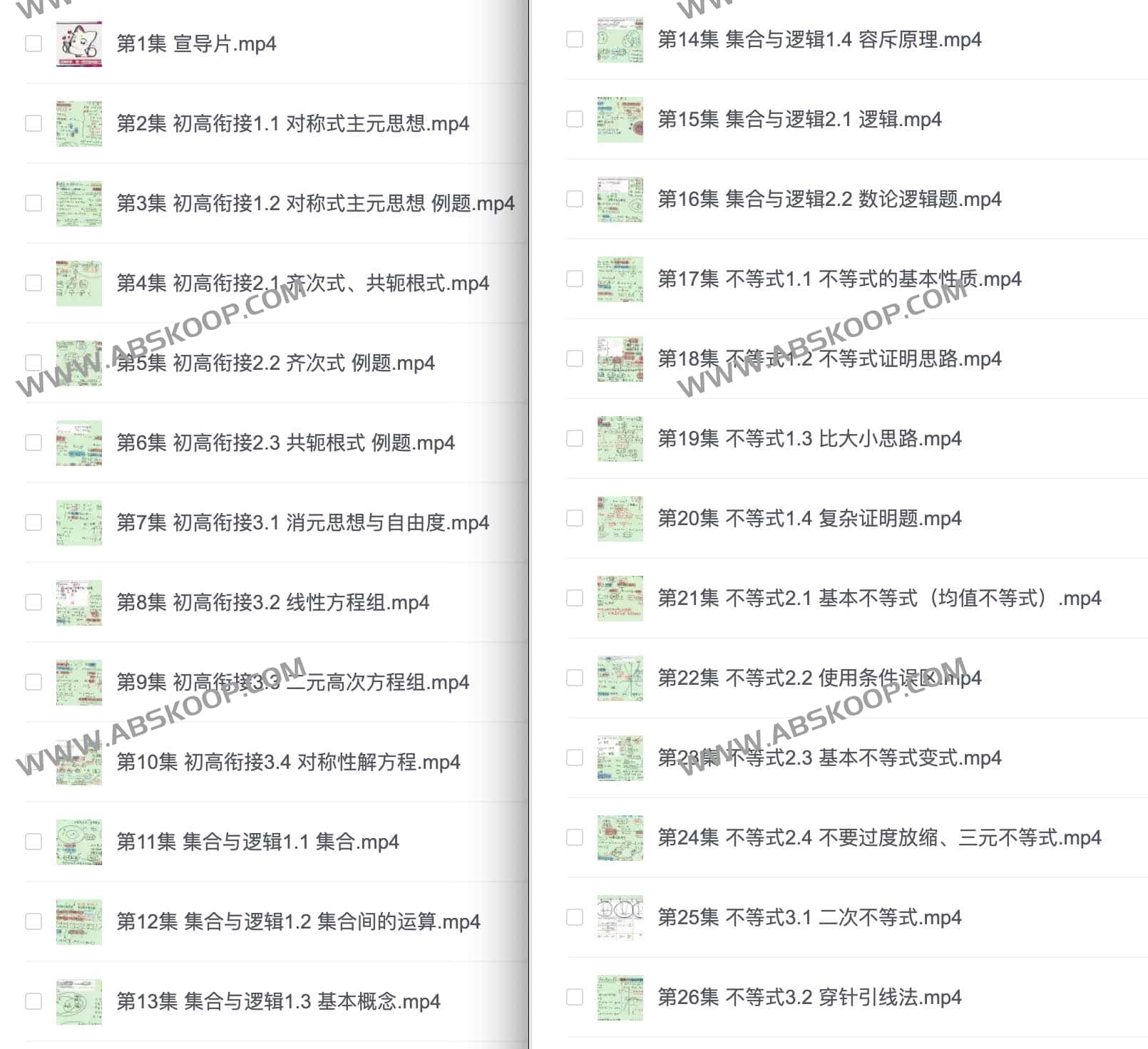 高中数学全套视频课程（180 讲）：全资源获取指南与学习环境配置说明
