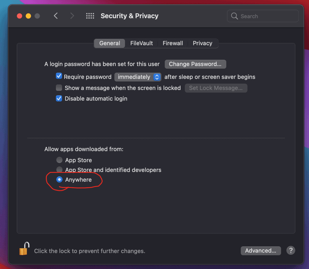 macOS Big Sur 解决无法验证开发者导致应用无法打开的方案 macOS Big Sur 解决无法验证开发者导致应用无法打开的方案