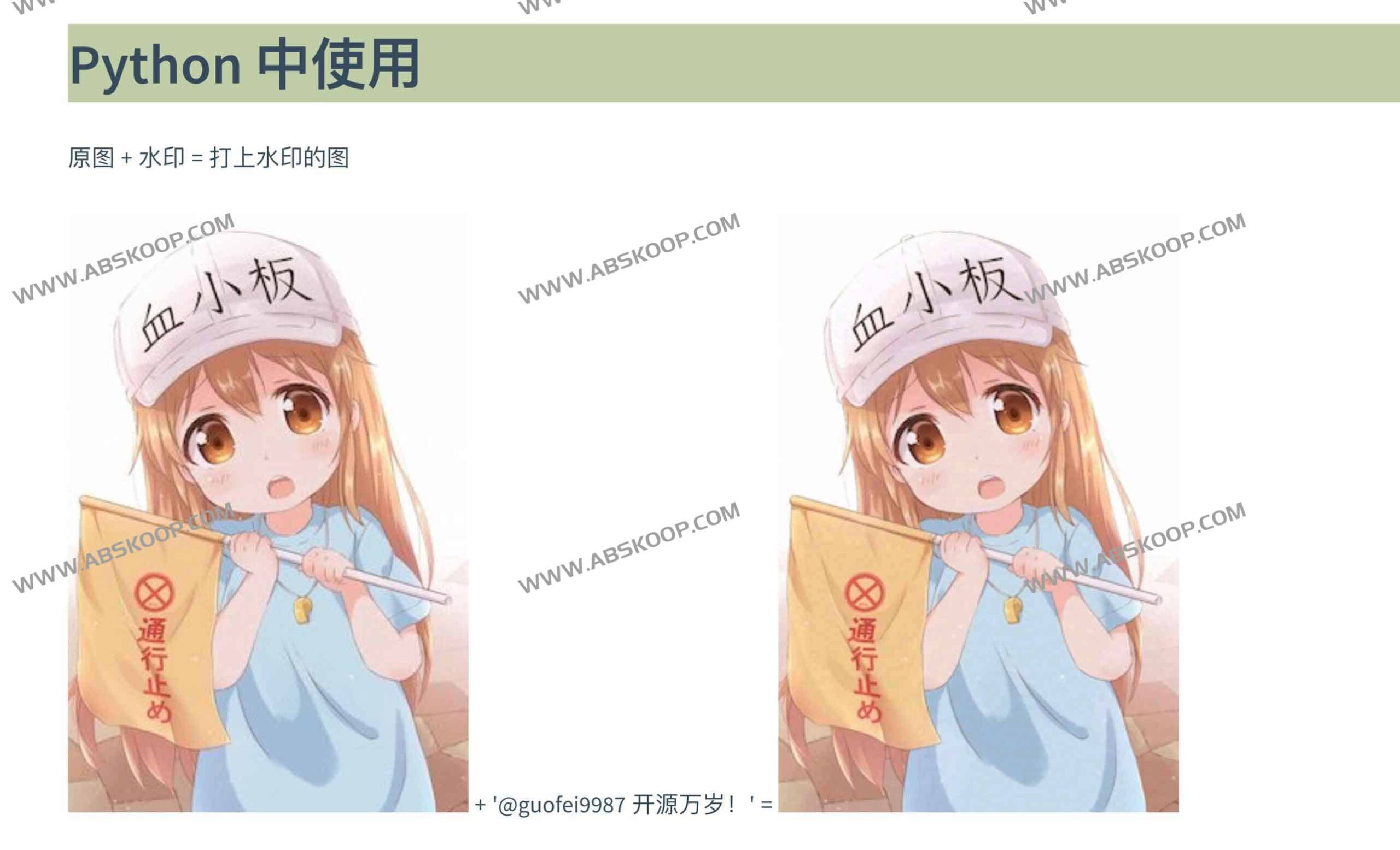 Blind Watermark：无需原图即可提取信息的图片盲水印工具