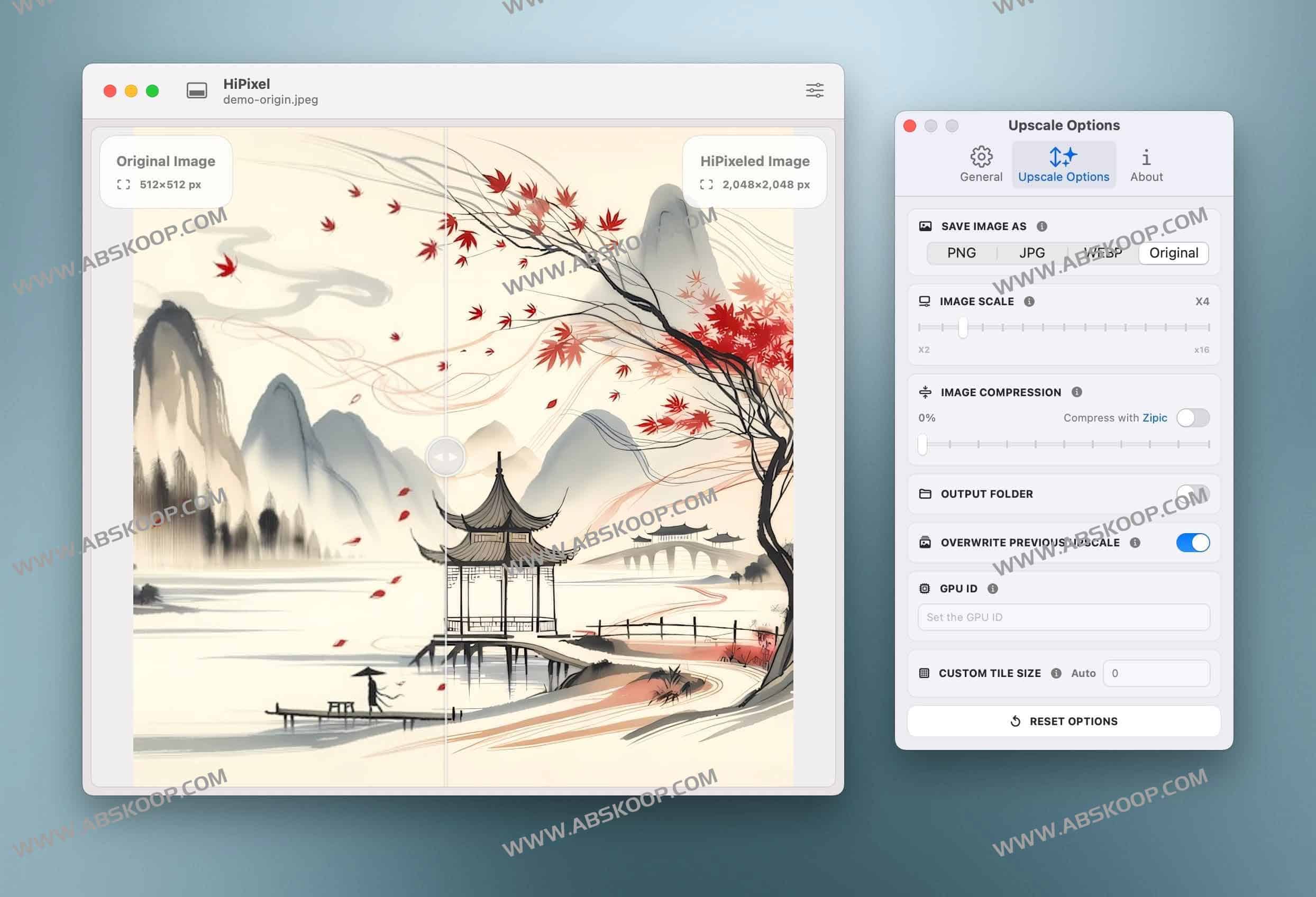 HiPixel 图像超分指南:通过 GPU 加速实现 macOS 批量画质增强 HiPixel 图像超分指南:通过 GPU 加速实现 macOS 批量画质增强
