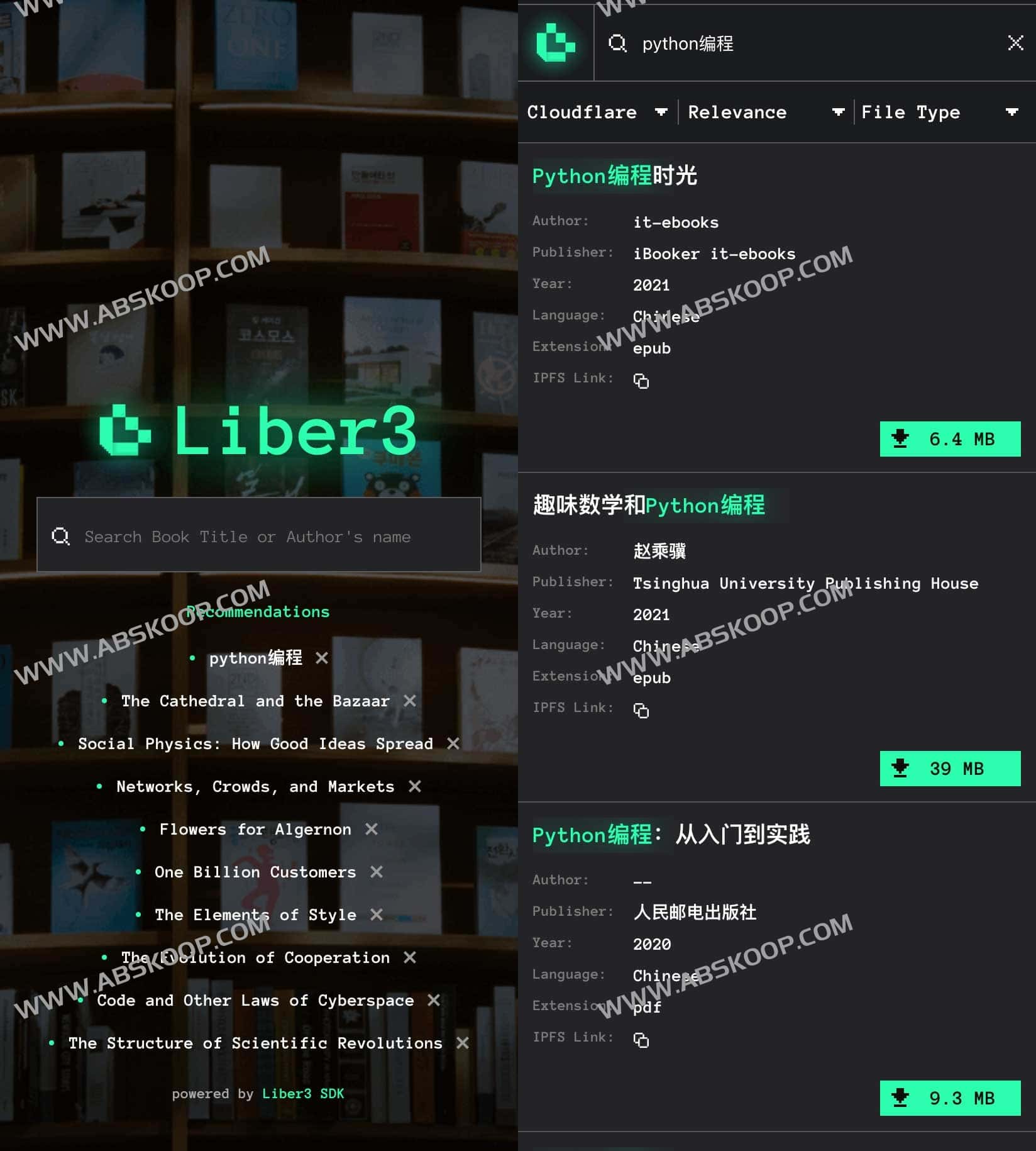 如何使用 Liber3 免费搜索并下载电子书:操作指南 如何使用 Liber3 免费搜索并下载电子书:操作指南