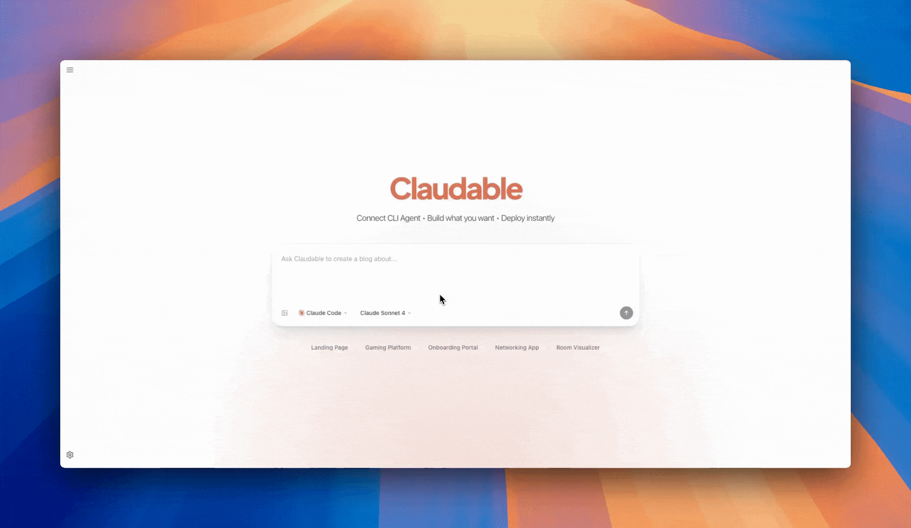 开源 AI Web 构建器 Claudable：快速生成并部署可运行应用