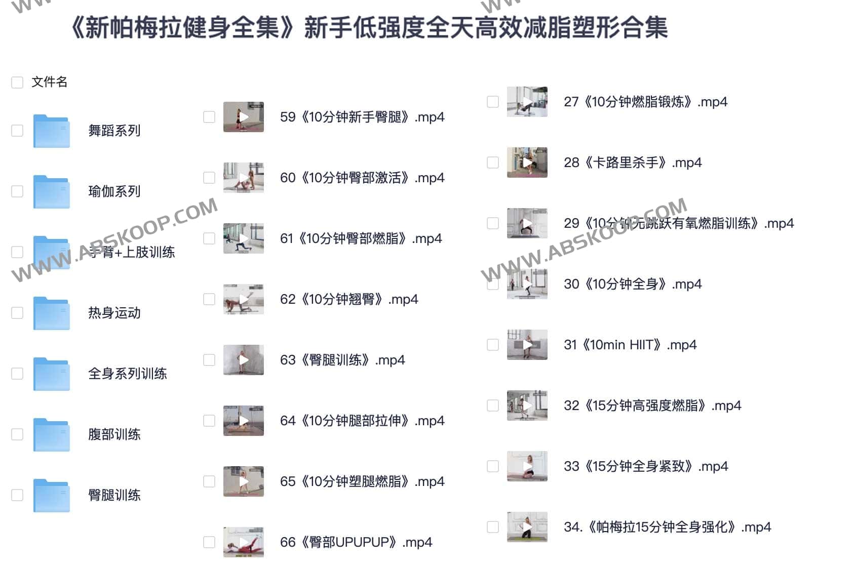 帕梅拉新手低强度训练指南：全天候减脂与塑形方案汇总