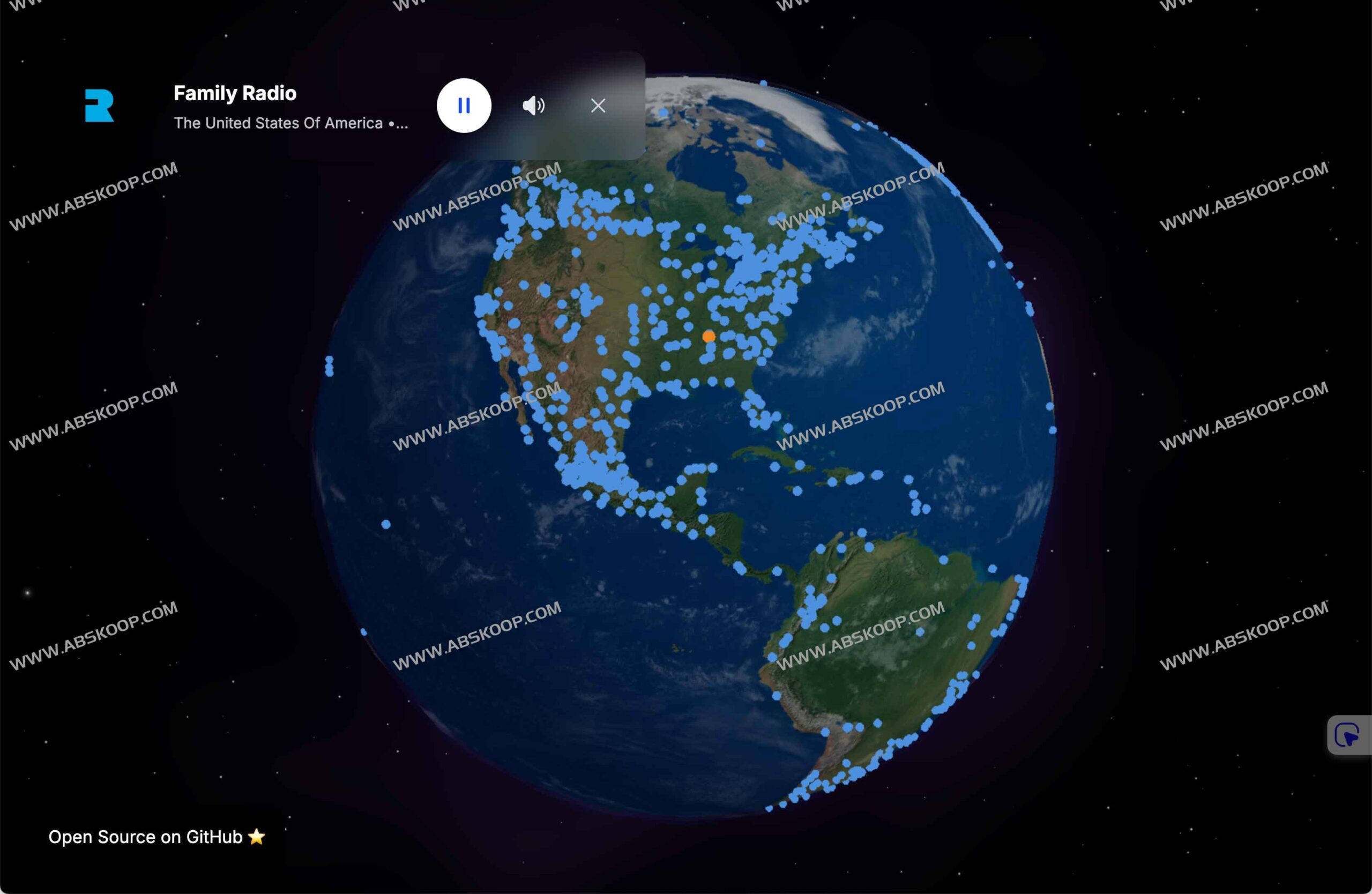 Vibe Radio：构建全球广播的 3D 交互地图，实时探索世界无线电生态