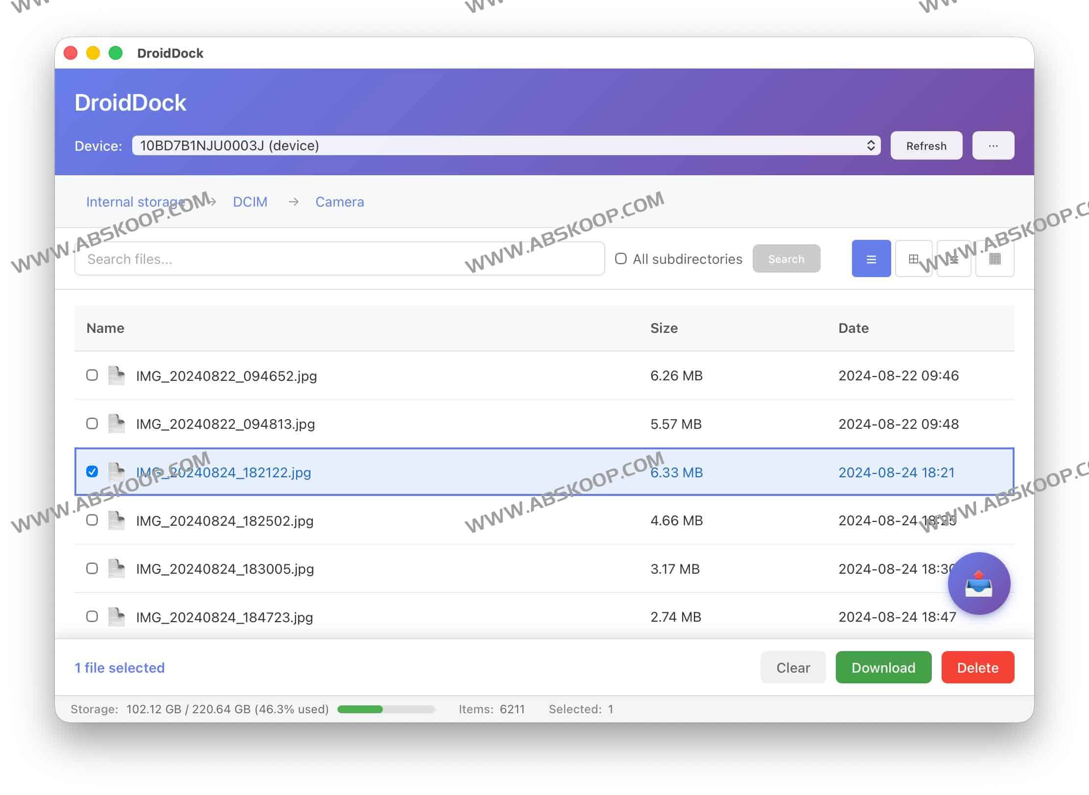 DroidDock：基于 ADB 的 macOS 轻量化 Android 文件管理方案