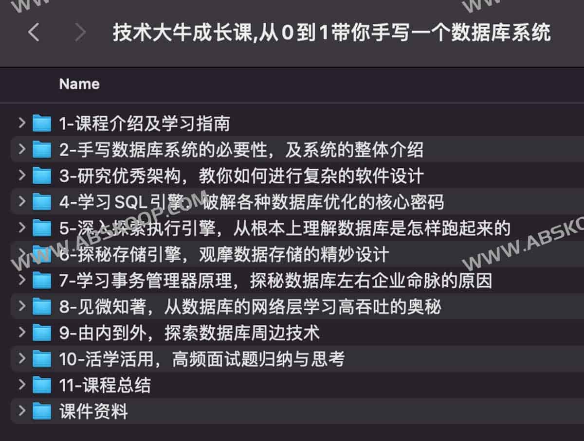 手写数据库系统实战：从零构建核心引擎，掌握底层存储与查询机制