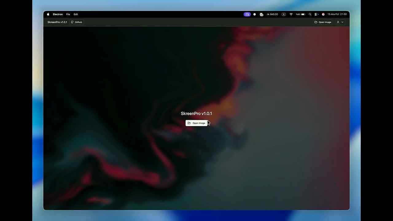 开源截图工具 SkreenPro 评测：替代 CleanShot X 的免费美化方案