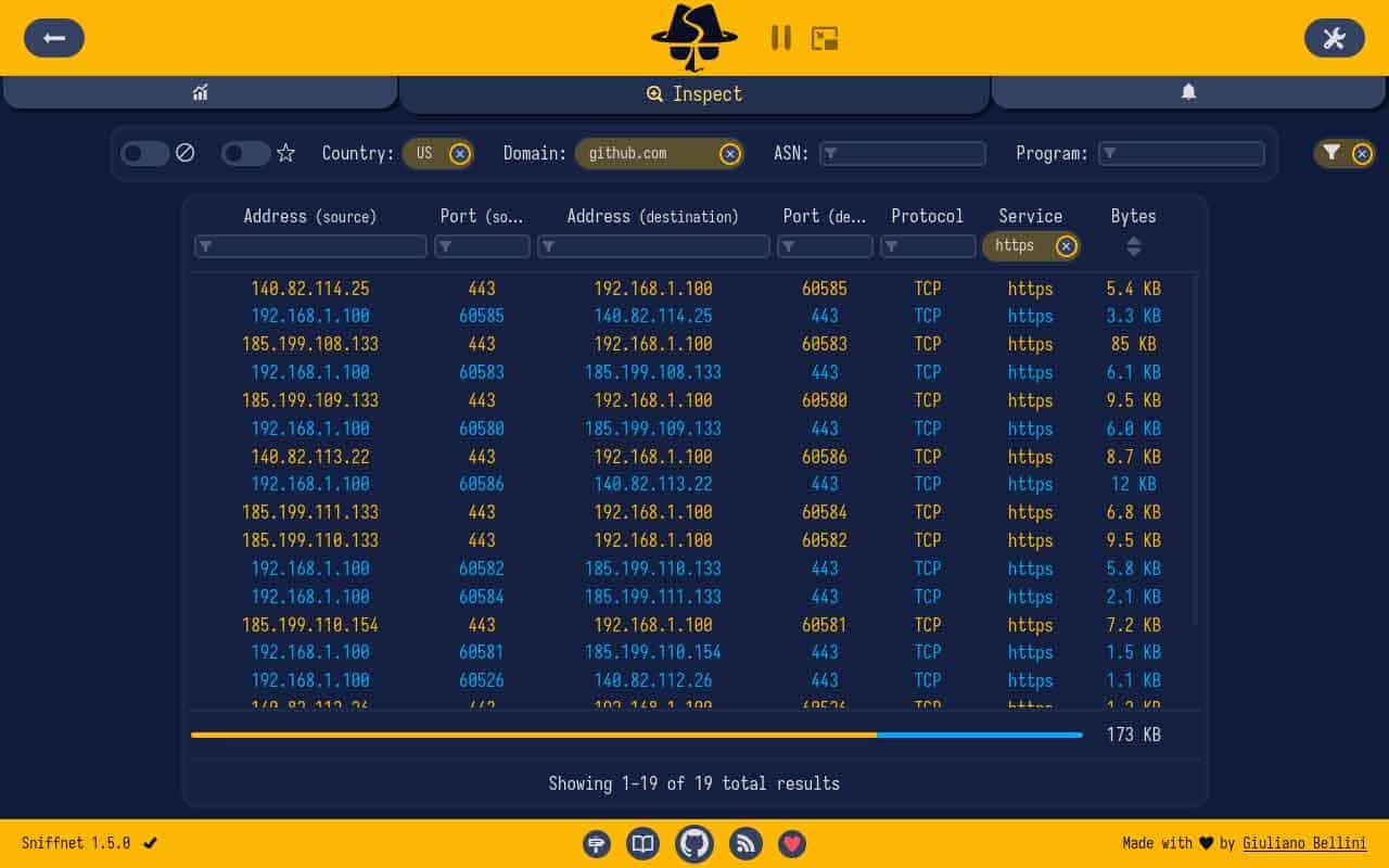 想监控网络流量但觉得 Wireshark 太复杂？试试轻量级开源工具 Sniffnet