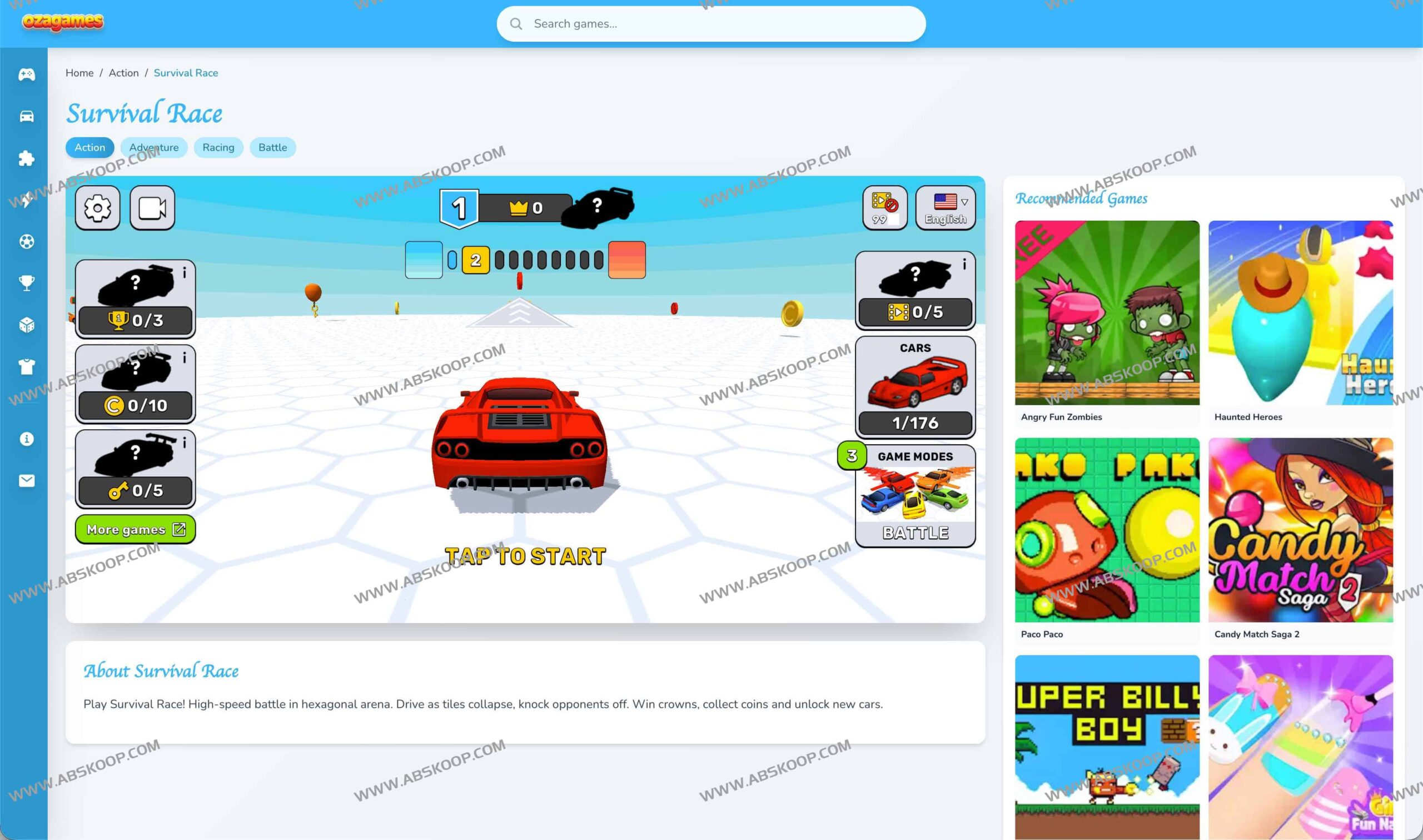 如何在 OZAGames 平台快速开始玩 HTML5 浏览器游戏：操作指南