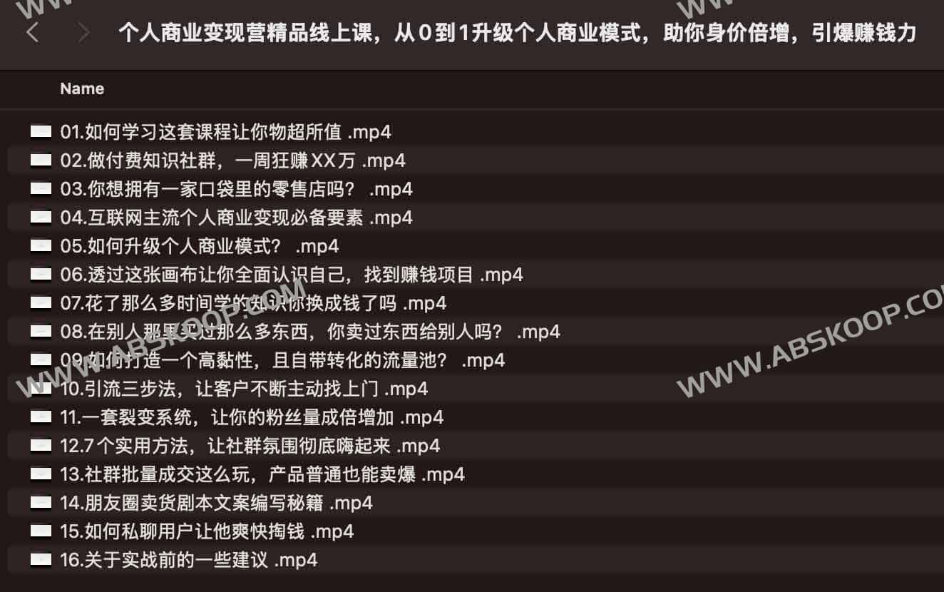 个人商业变现指南：从模式构建到价值升级的实操路径