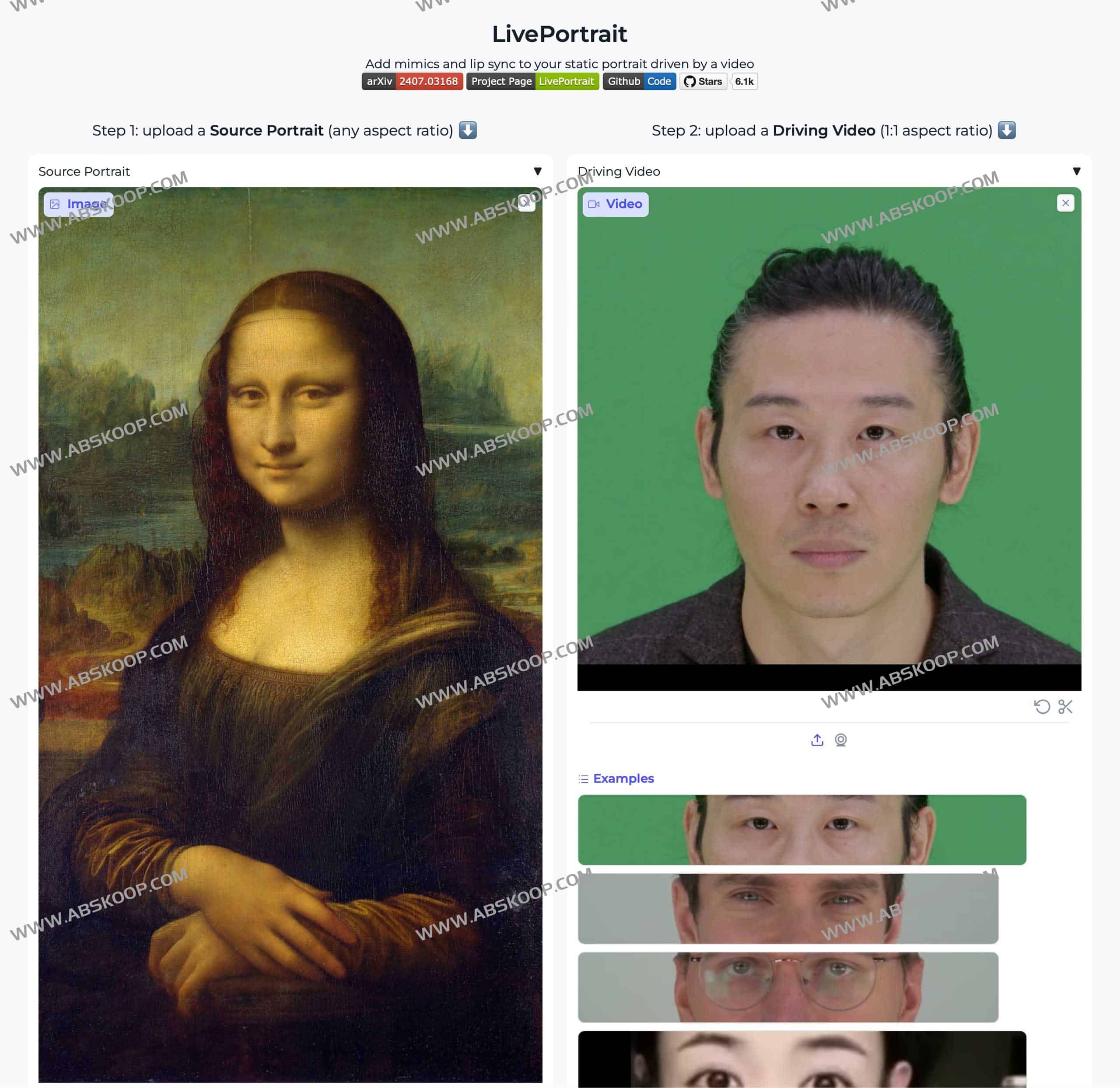 Live Portrait 驱动静态照片实时动态化：通过 AI 算法实现高保真的人脸表情迁移与视频生成