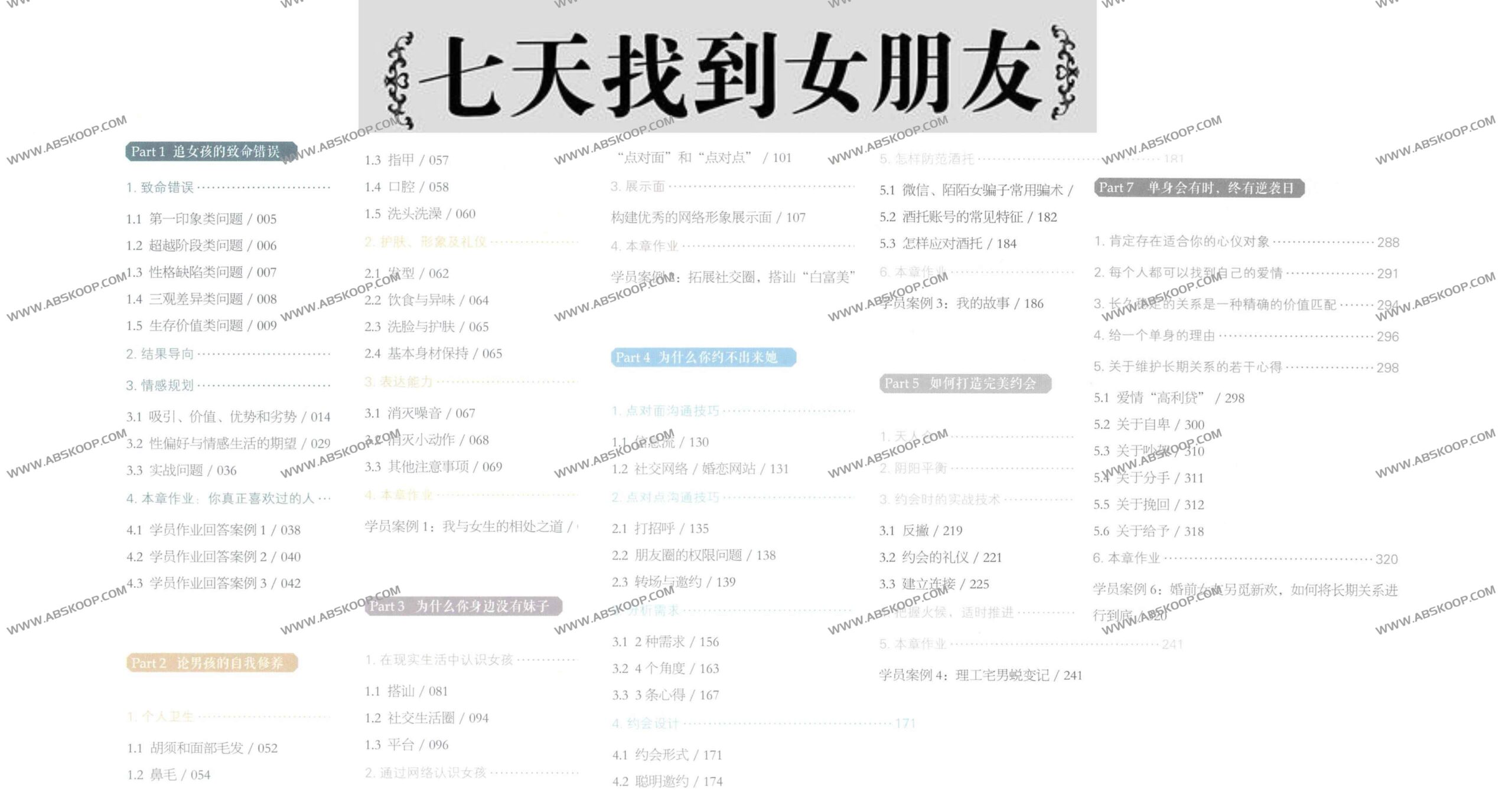 高效脱单实战指南：通过理性分析社交逻辑，在七日内实现精准匹配与关系建立