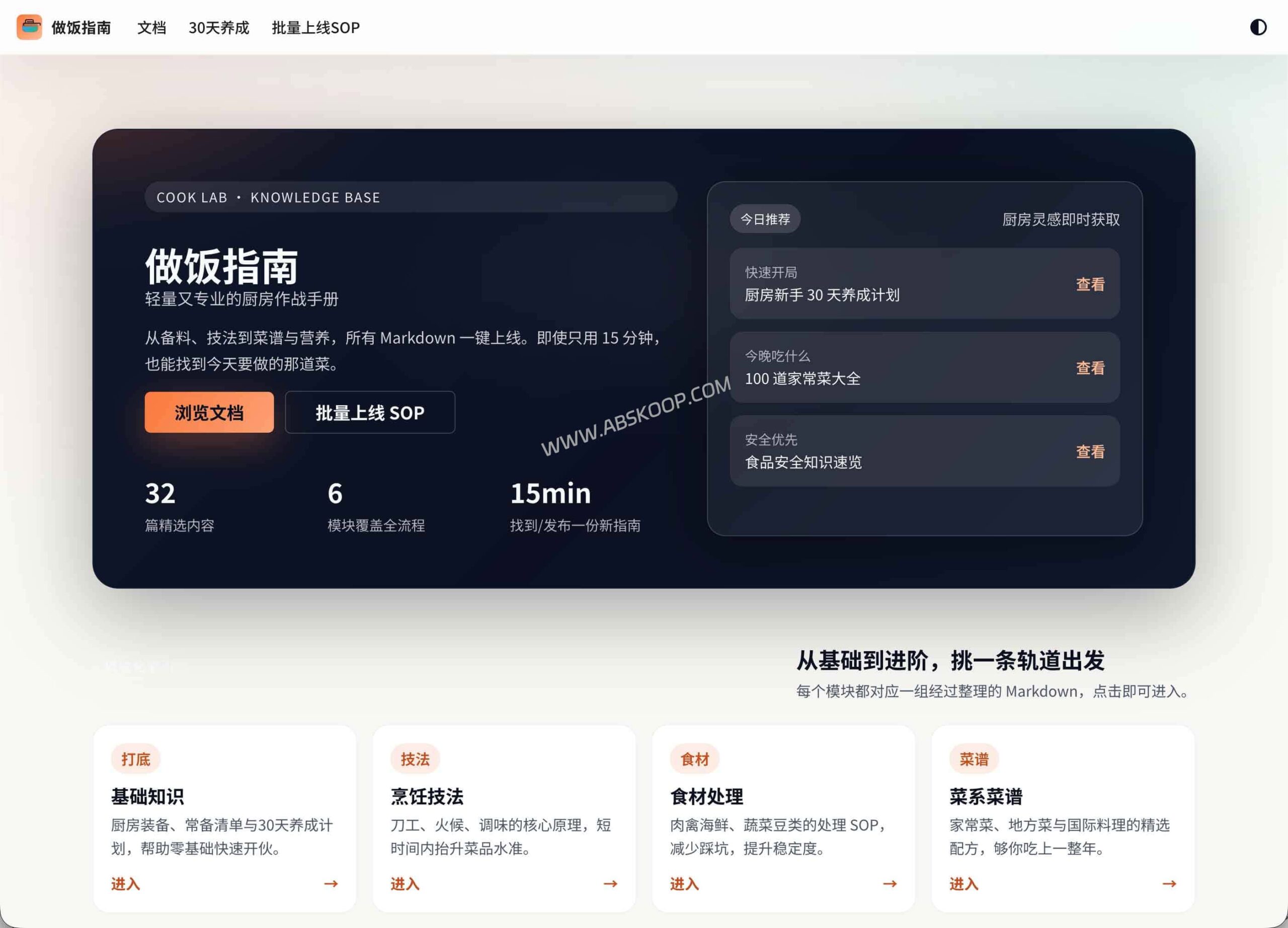 Cook Lab 实战：2026 版厨房 SOP 构建指南，含个人饮食管理系统配置与 ROI 优化要点