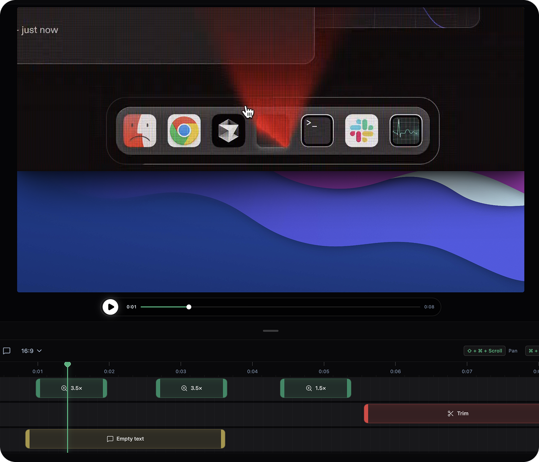 开源替代 Screen Studio：CursorLens 实现 Mac 录屏与光标特效剪辑一体化