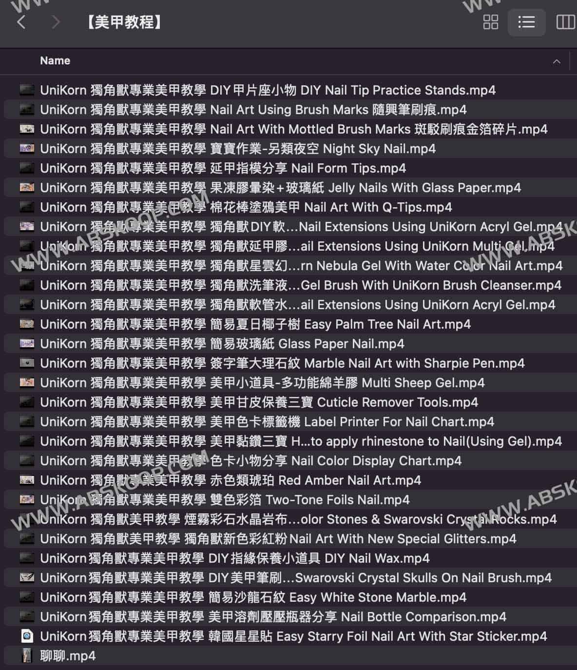独角兽专业美甲教学:全流程实操视频课程指南 独角兽专业美甲教学:全流程实操视频课程指南