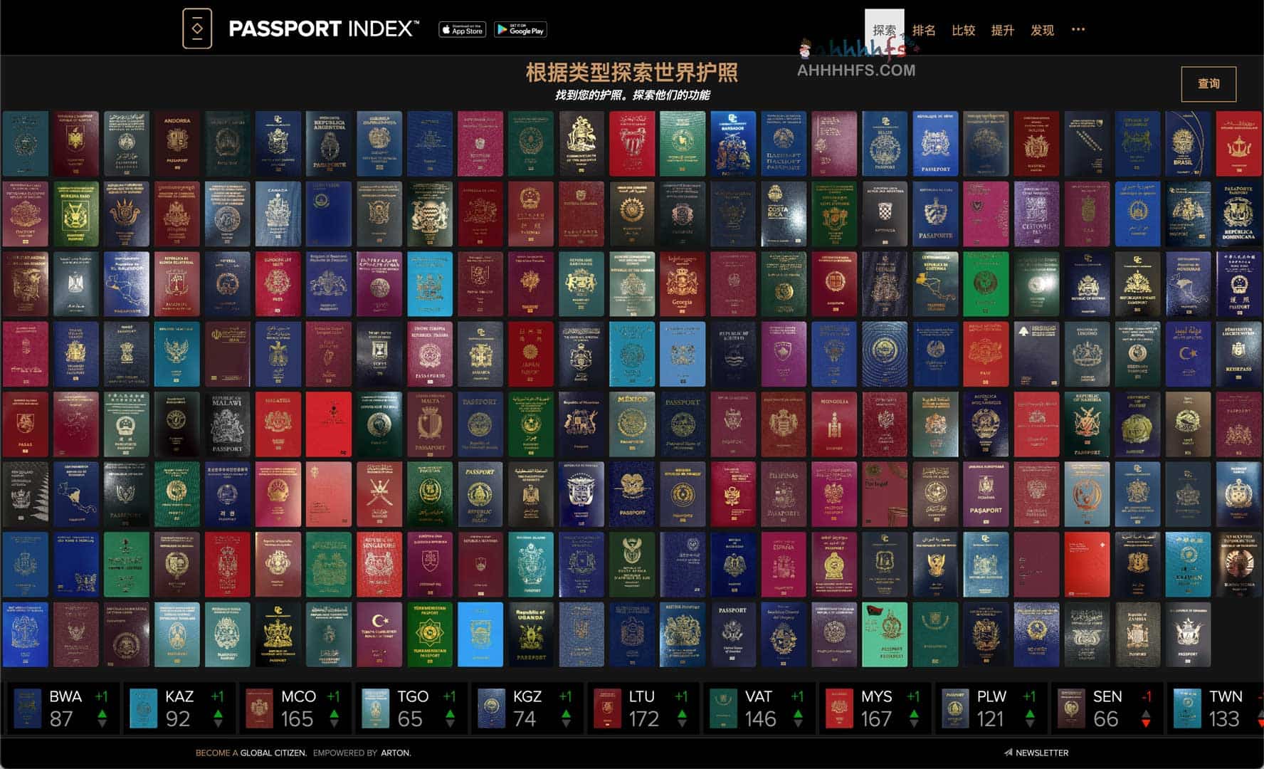 2023 全球护照免签能力评级:基于 Passport Index 的通行自由度分析与国家排名 2023 全球护照免签能力评级:基于 Passport Index 的通行自由度分析与国家排名