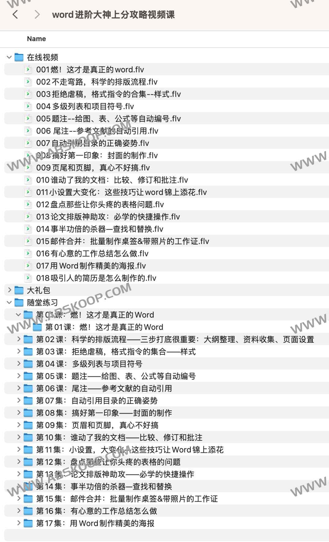 Word 高阶实操指南：从基础应用到效率专家进阶课程