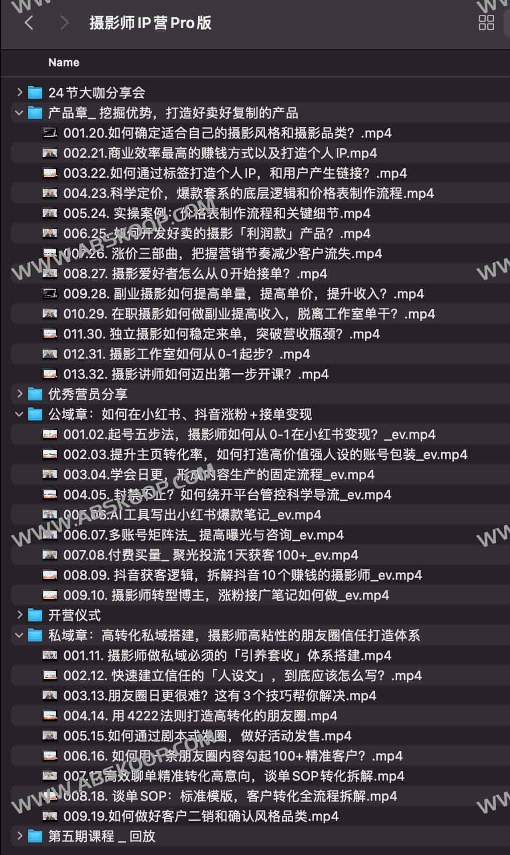 蔡汶川摄影师 IP 商业化实战进阶指南(Pro 版) 蔡汶川摄影师 IP 商业化实战进阶指南(Pro 版)