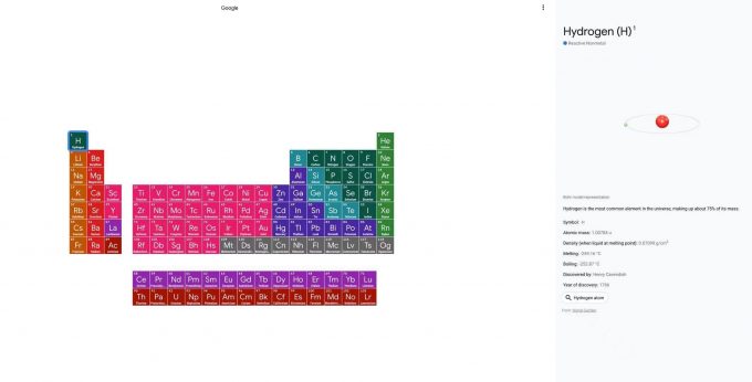Google 搜索内置互动化学元素周期表：功能体验与调用方法