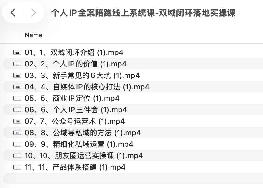 个人 IP 商业闭环：从全案规划到双域落地的实操系统课