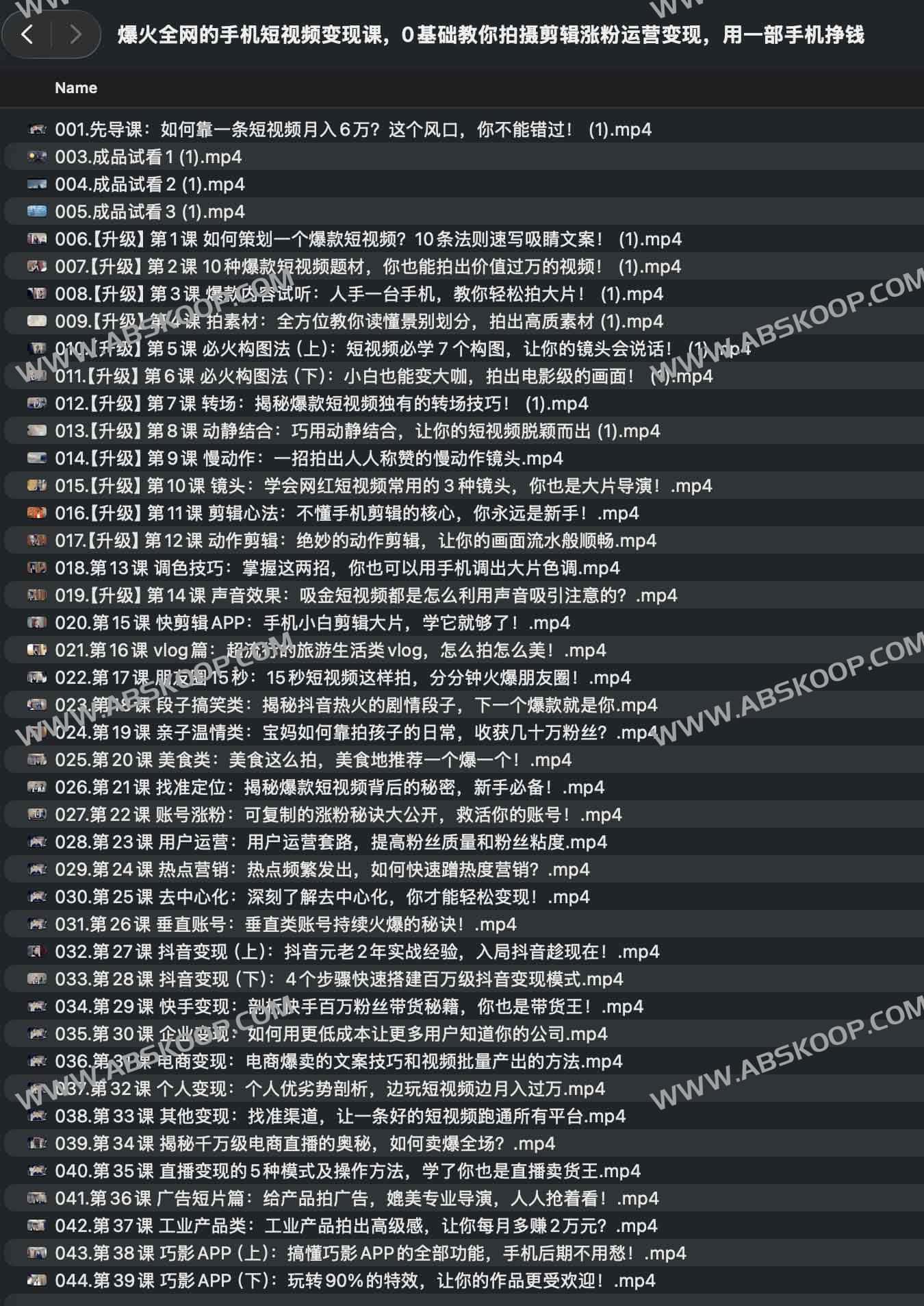 手机短视频全流程变现指南：从零起步掌握拍摄、剪辑与涨粉运营