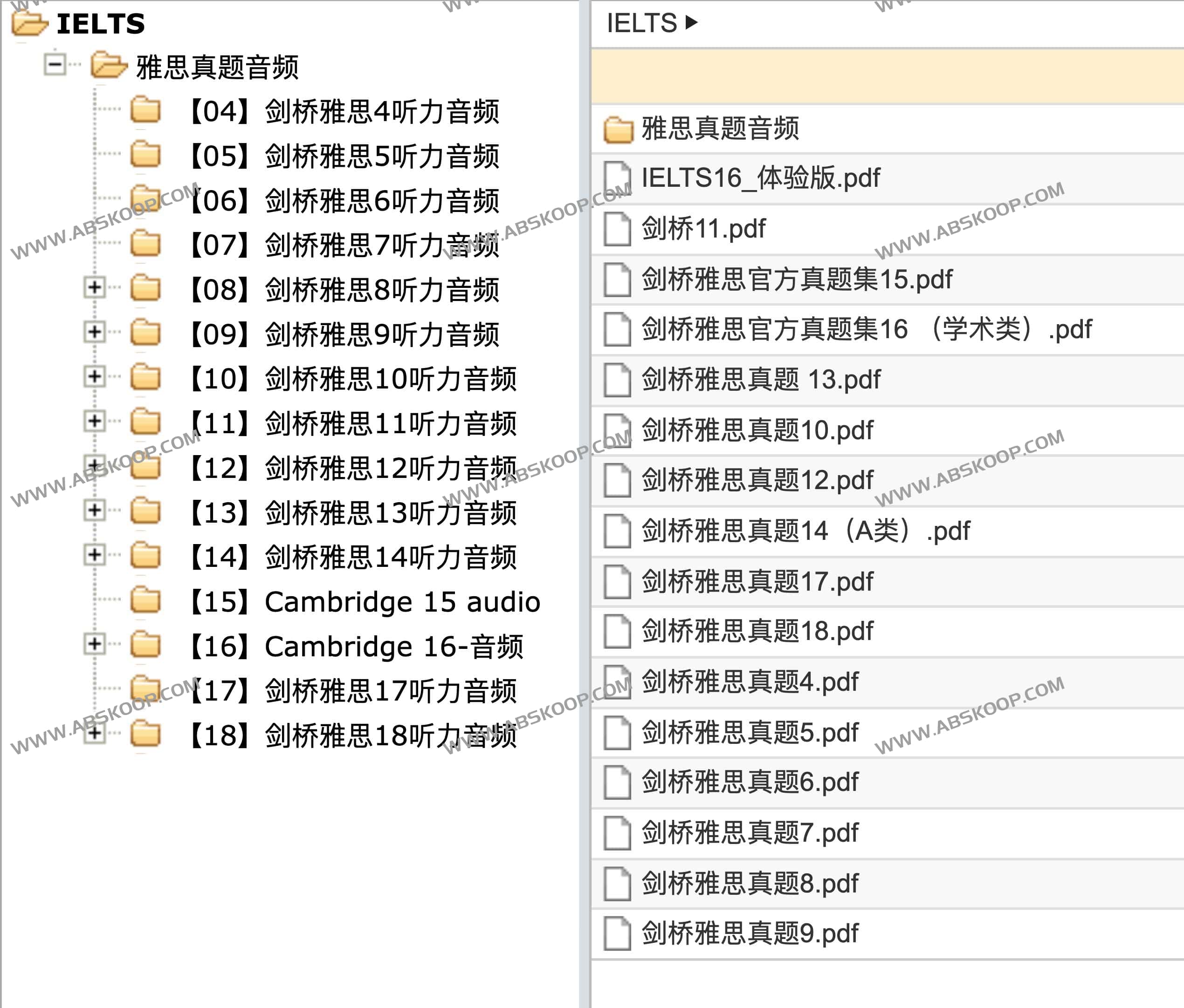 雅思真题全集:PDF 版模拟试题与听力音频资源下载 雅思真题全集:PDF 版模拟试题与听力音频资源下载