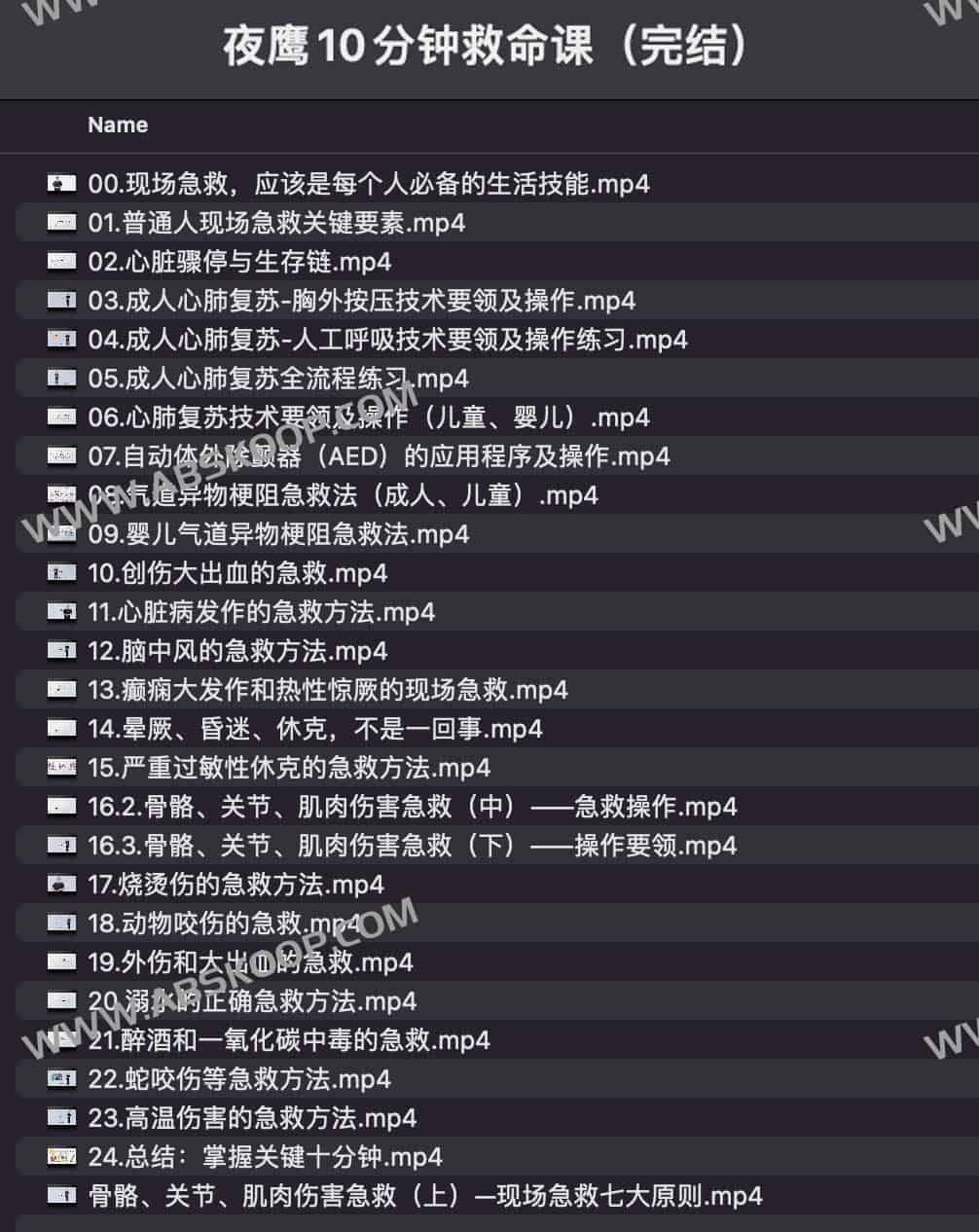 夜鹰急救知识全集:完结版资源获取与学习指南 夜鹰急救知识全集:完结版资源获取与学习指南
