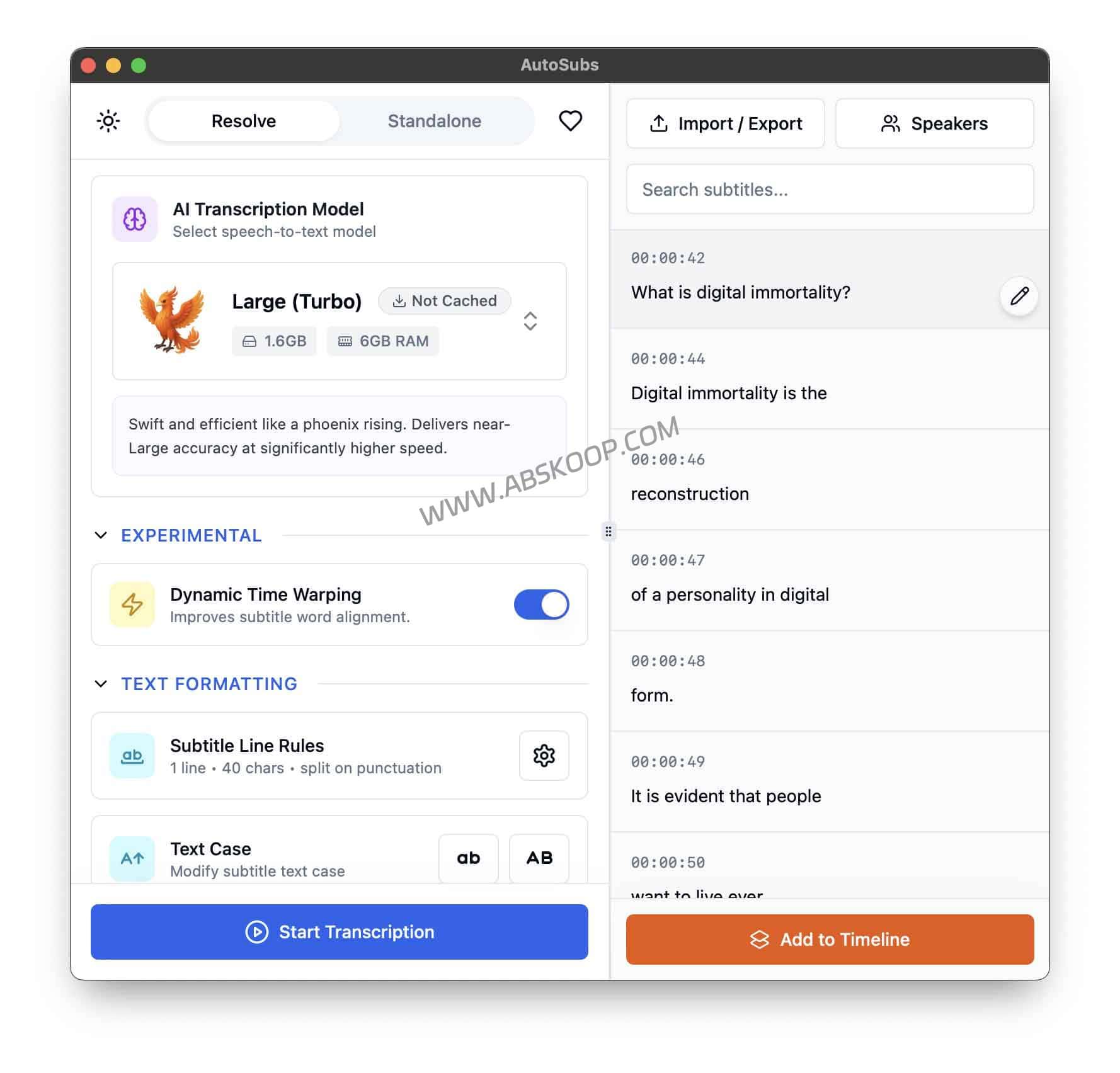 利用本地显卡加速 Whisper 语音转文字：Auto-Subs 优化达芬奇字幕工作流的实践指南