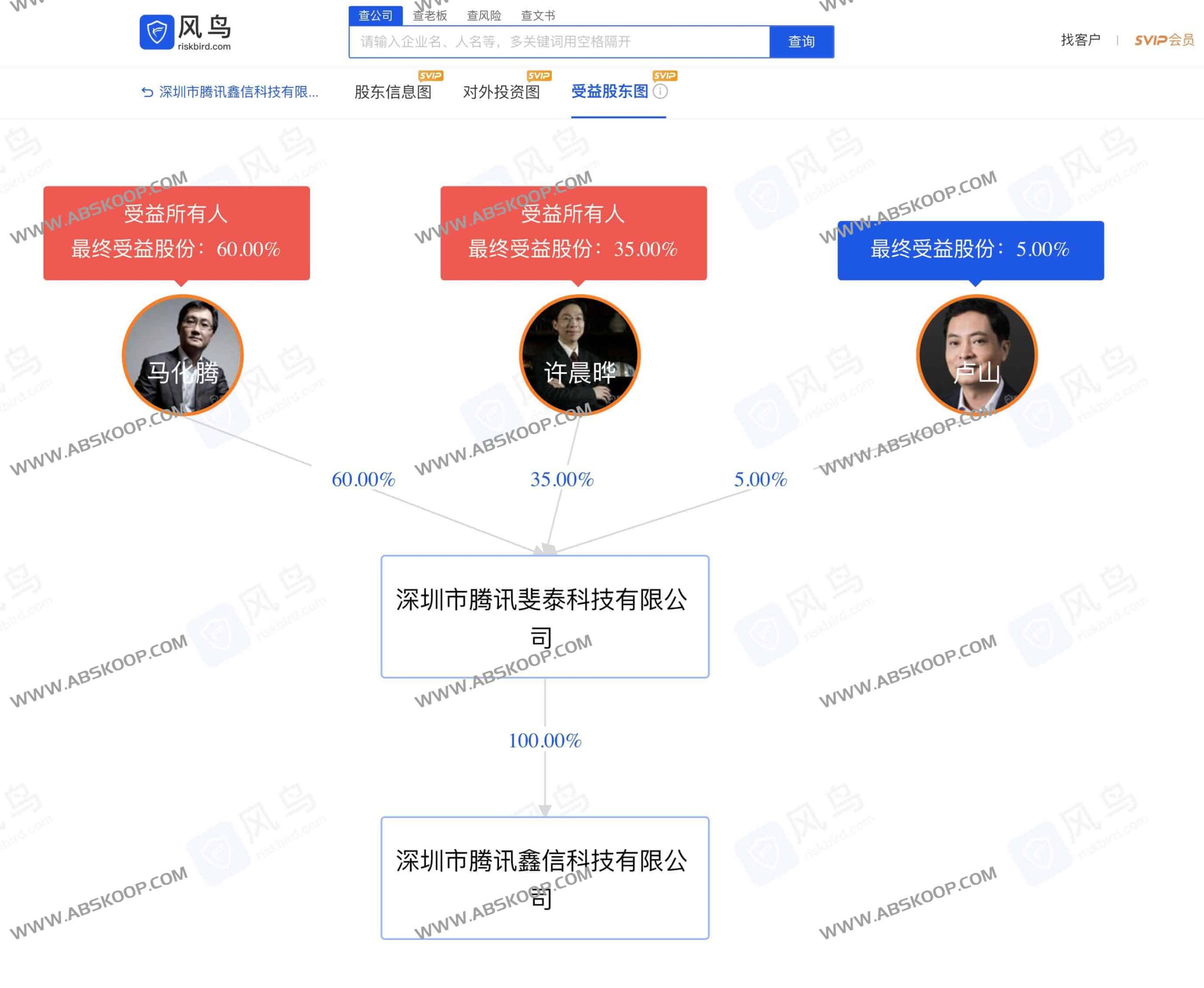风鸟企业信用查询平台：高效检索法人风险与工商信息（含 5 年 SVIP 注册礼包）