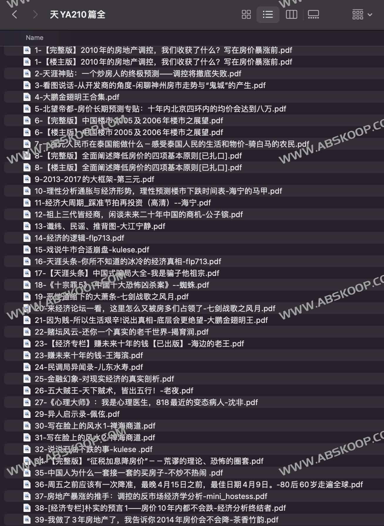 210 篇天涯社区经典帖全集：离线资源下载与阅读指南