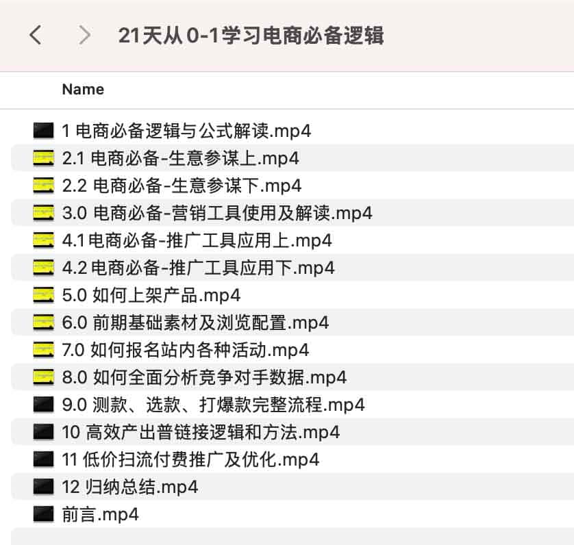电商全链路逻辑拆解：21 天从入门到实操的进阶路径