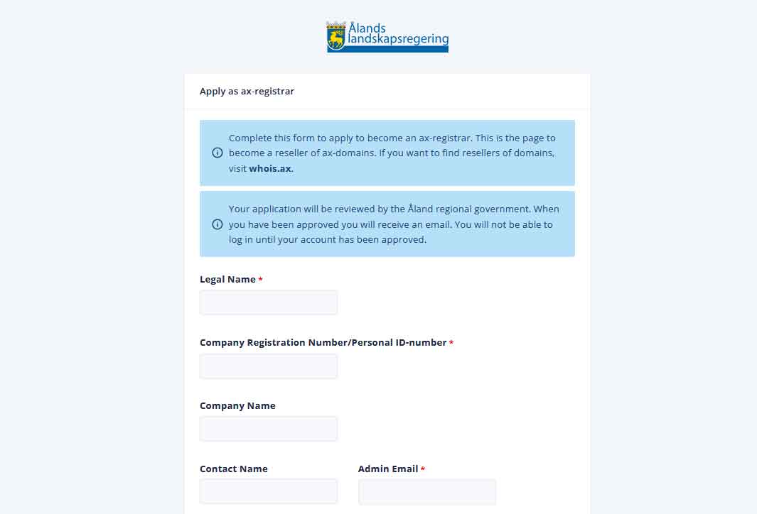 .ax 顶级域名注册商申请全攻略：实现零成本准入与低价域名持有（个人实操指南）