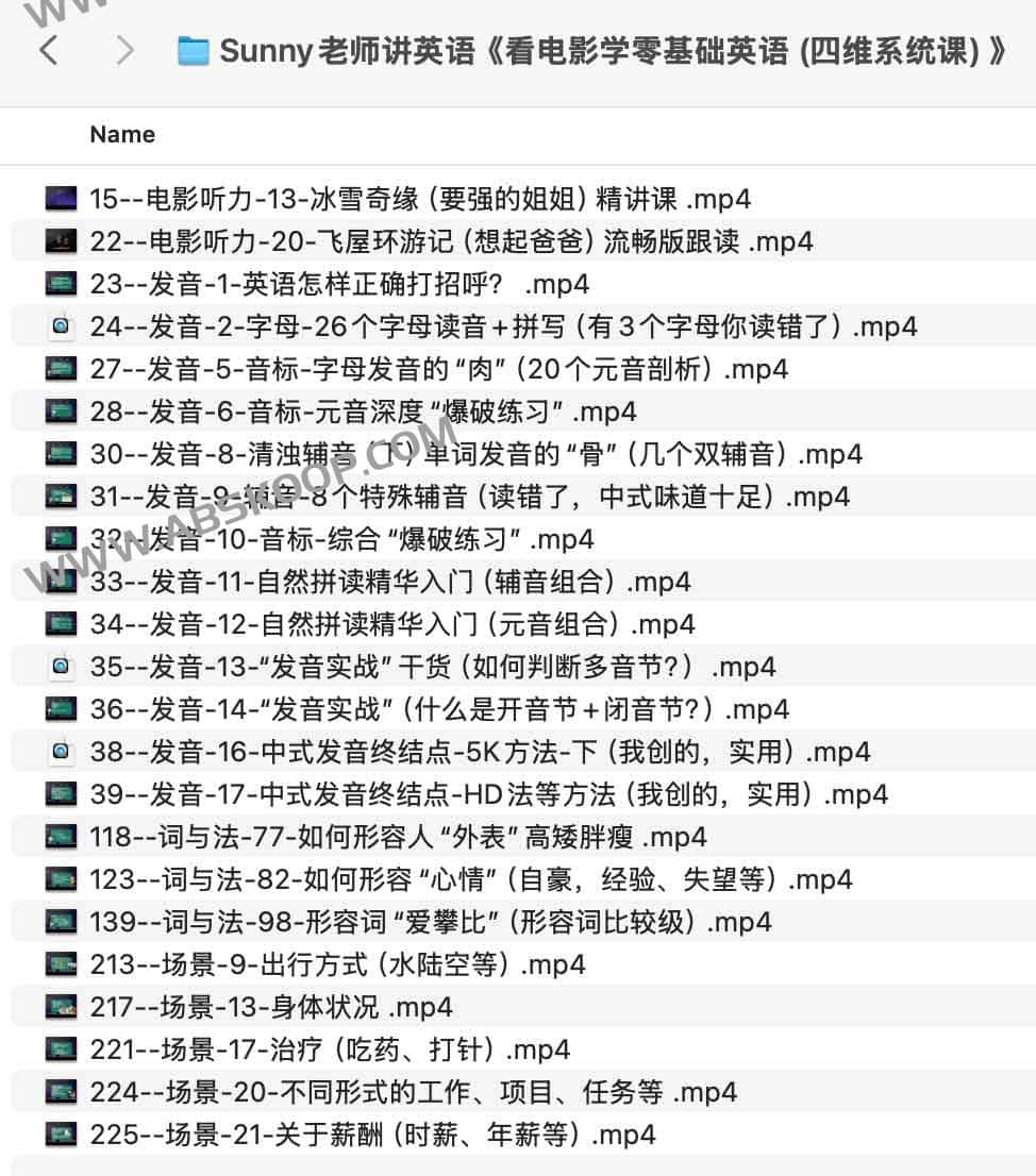 零基础英语学习指南:通过 Sunny 老师四维系统课看电影掌握语言技巧 零基础英语学习指南:通过 Sunny 老师四维系统课看电影掌握语言技巧