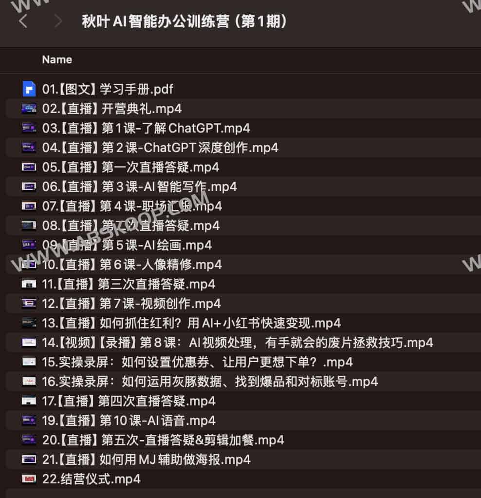 秋叶 AI 办公实战训练营(首期):从工具入门到高效工作流构建 秋叶 AI 办公实战训练营(首期):从工具入门到高效工作流构建