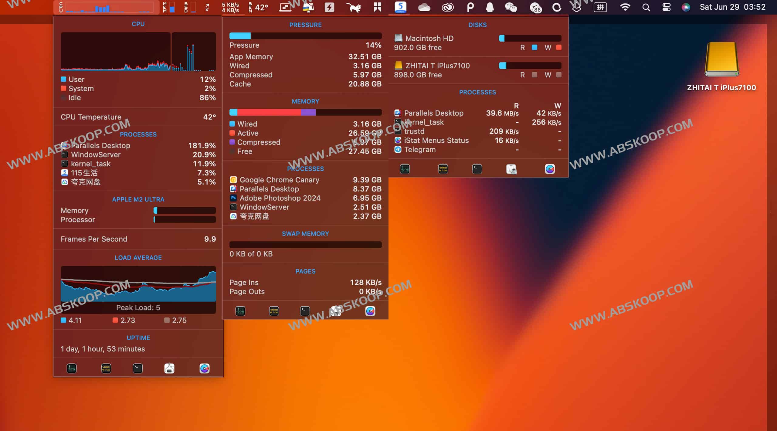 想在 Mac 菜单栏实时监控硬件状态？iStat Menus 下载与激活指南