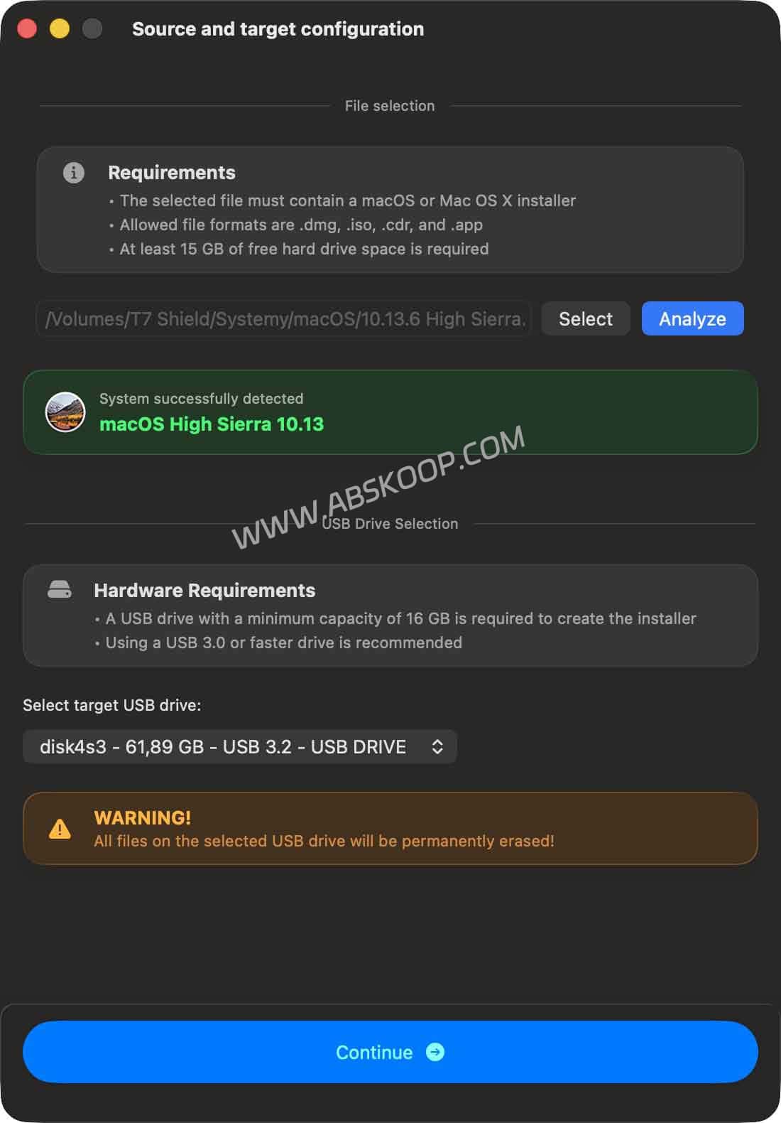 macUSB：简化新 Mac 启动盘制作流程，支持高效构建旧版 macOS 安装介质
