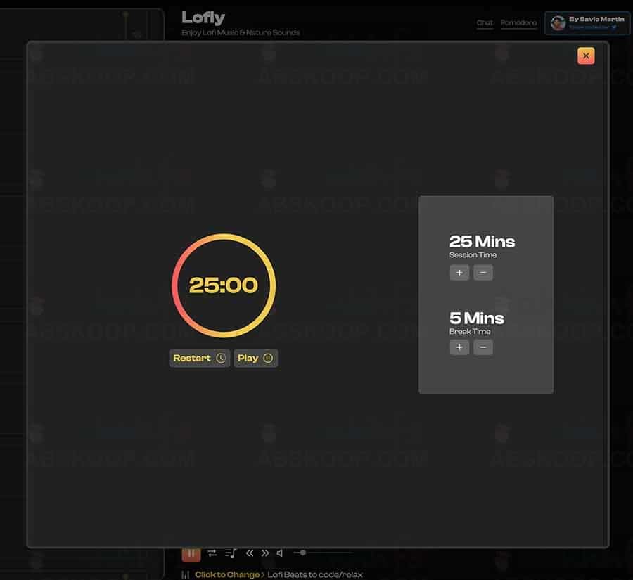 Lofly：集成 Lo-Fi 音乐服务的背景音效方案